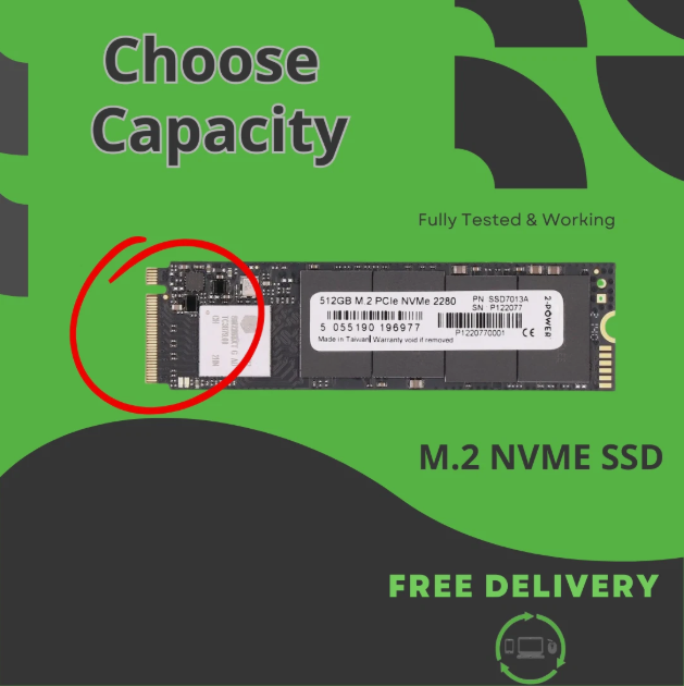 2.5" M.2 Sata NVME- 120GB - 250GB - 480GB - WholeSale Discount SSD