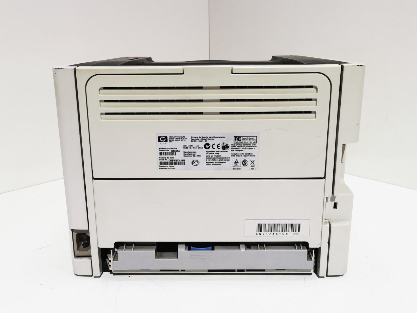 HP LaserJet P2015 Monochrome Laser Printer - USB / Page Count: 78856