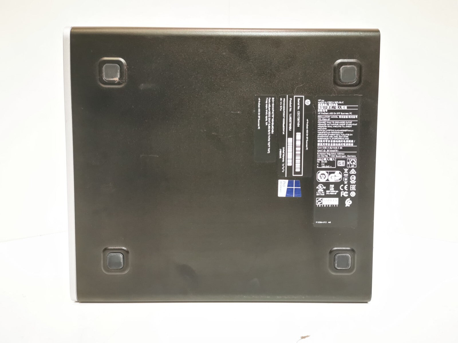 HP ProDesk 400 G4 SFF PC - 7th Gen i3 / 8GB RAM / 250GB SSD / Windows 11 Pro