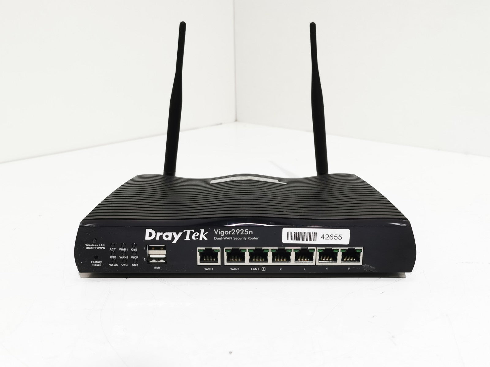 DrayTek Vigor 2925n Dual WAN Wireless Firewall Router - No PSU