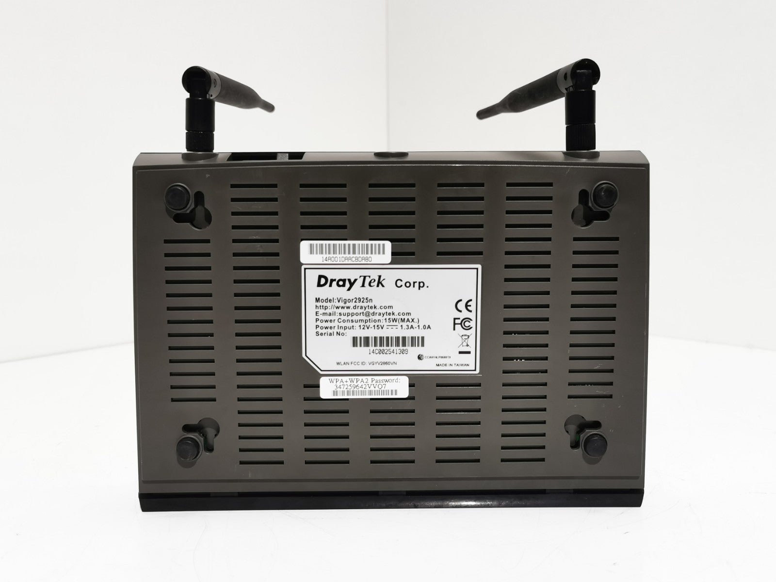 DrayTek Vigor 2925n Dual WAN Wireless Firewall Router - No PSU