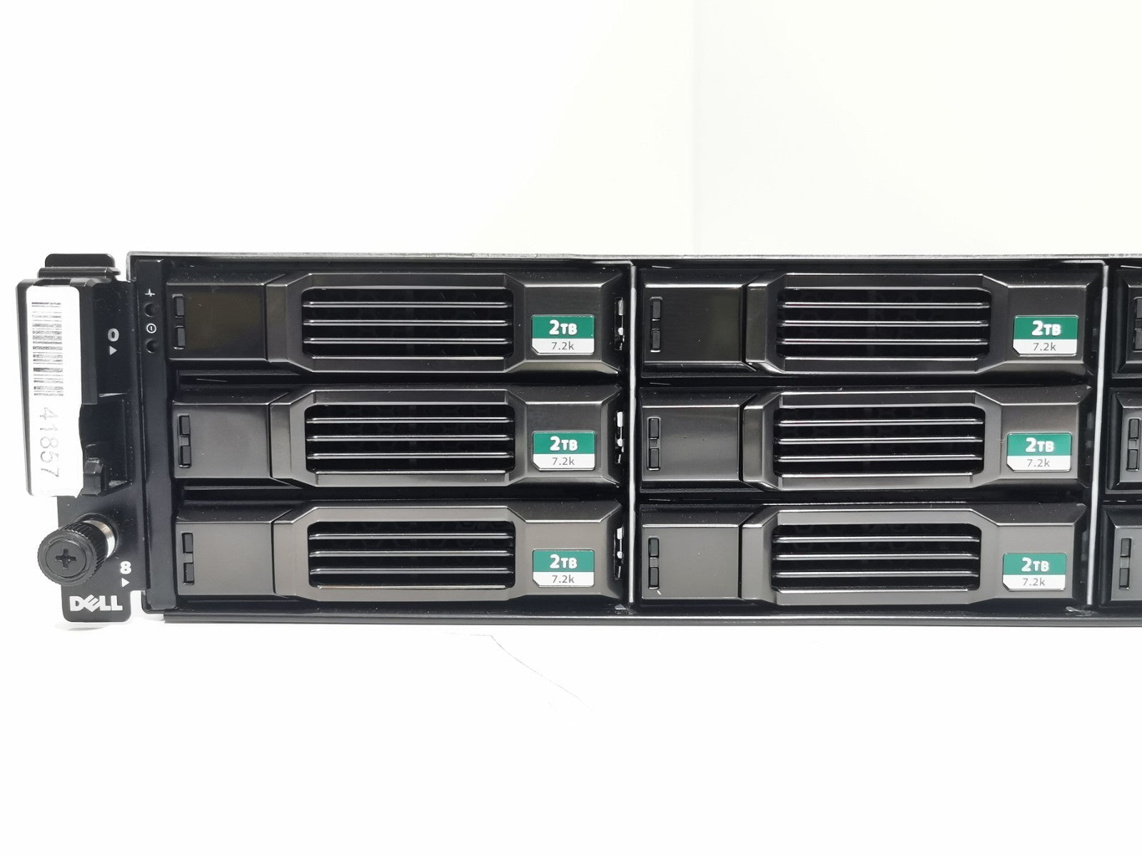 Dell Compellent SC200 Expansion Enclosure 12 x HDD Bays 8x 2TB SAS Drives 16TB!!