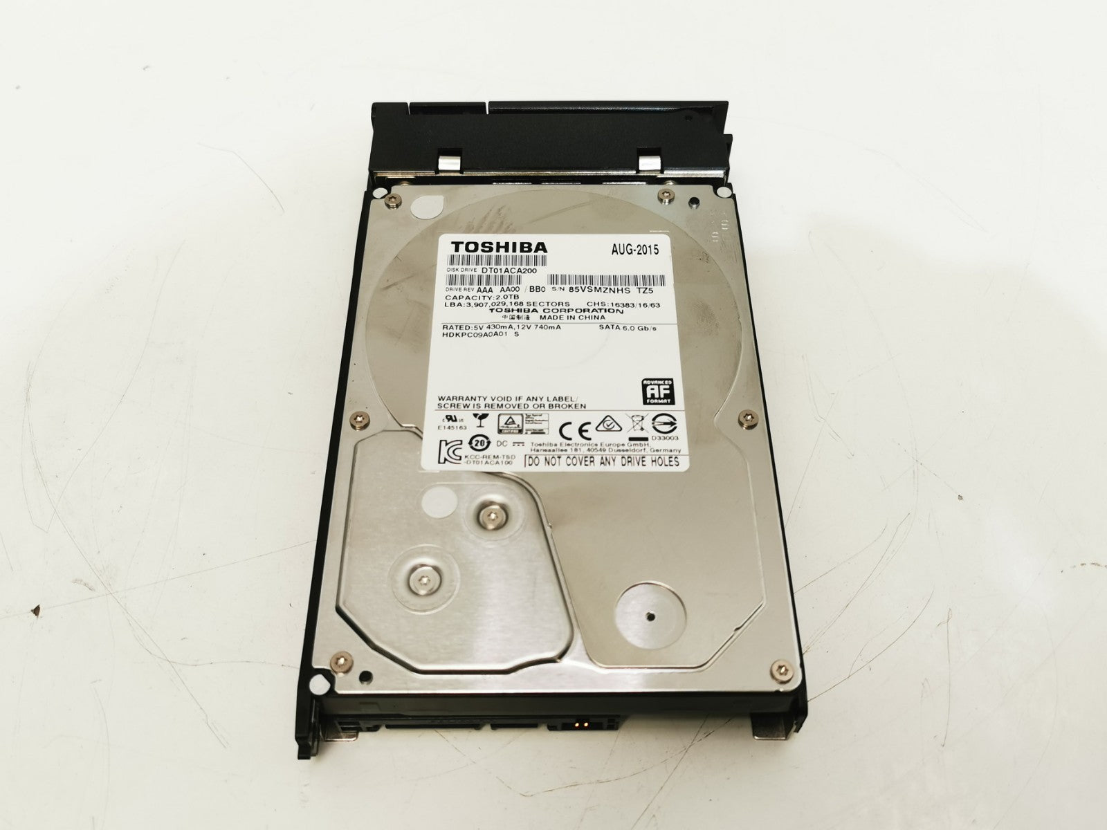 Promise Pegasus 2 R4 4-Bay RAID 0 1 5 10 Storage Thunderbolt 2 - 4x 2TB - 8TB