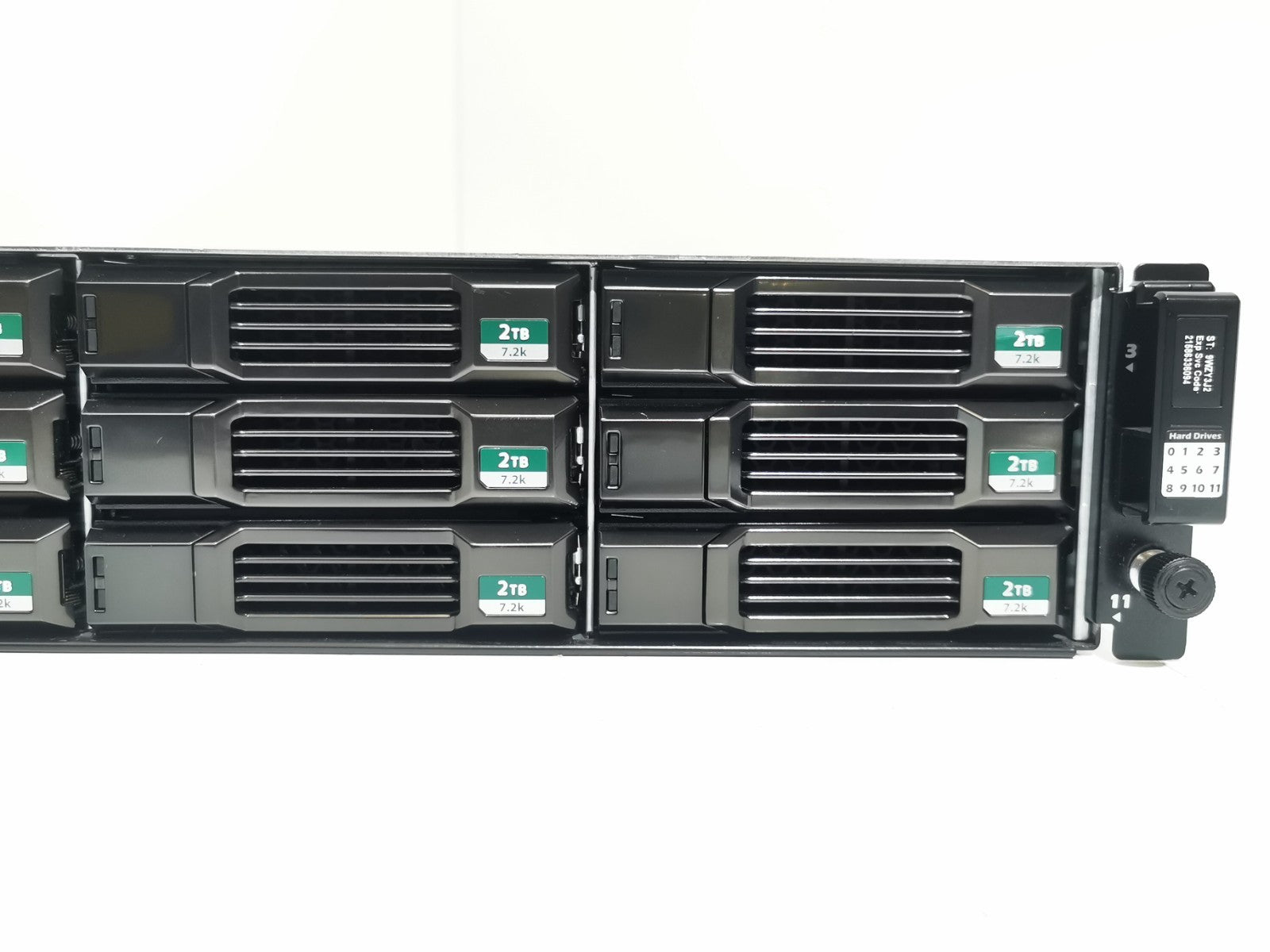 Dell Compellent SC200 Expansion Enclosure 12 x HDD Bays 8x 2TB SAS Drives 16TB!!