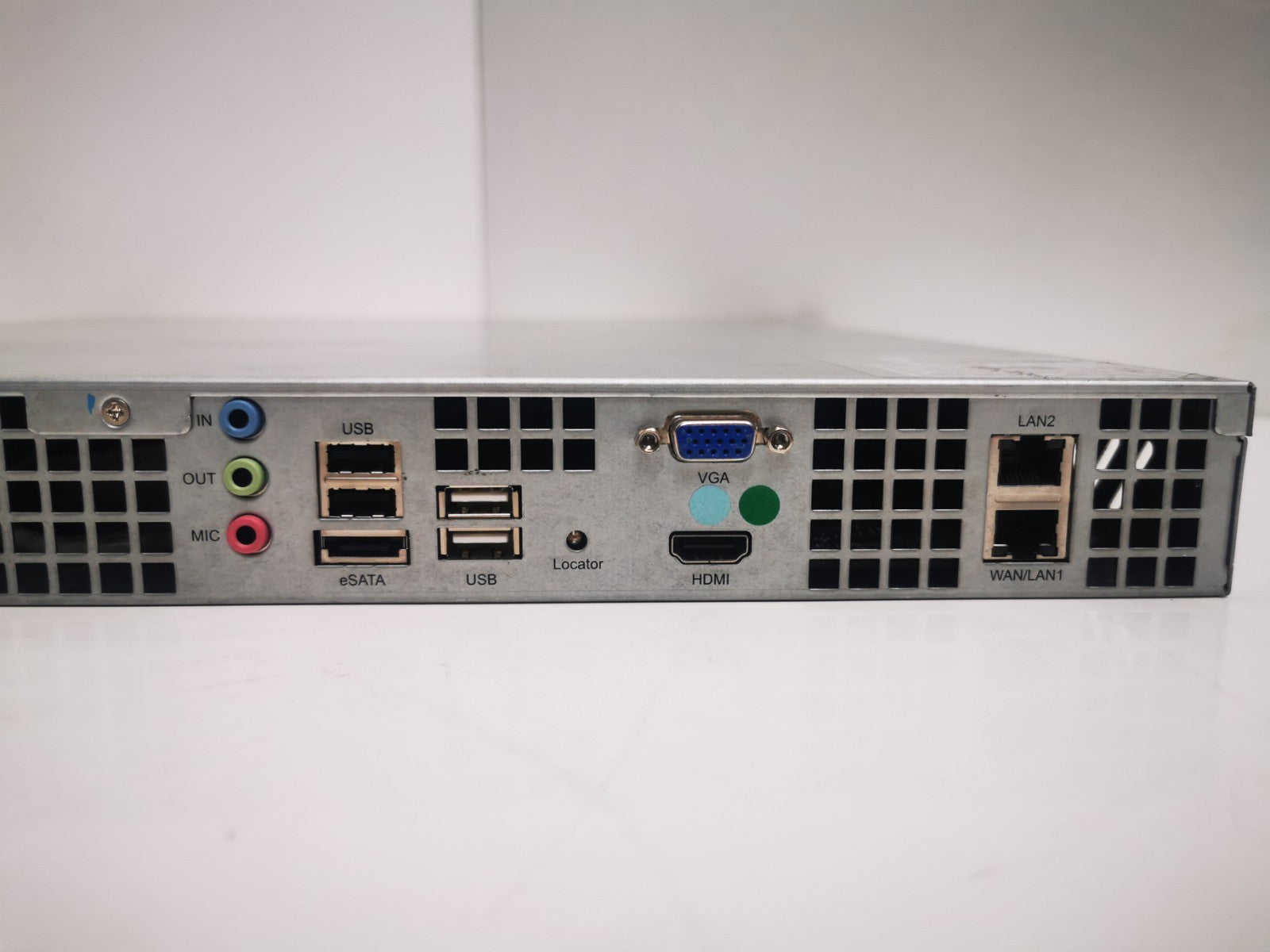 THECUS N4510U-S 4BAY 1U RACKNAS UNIT with Caddies