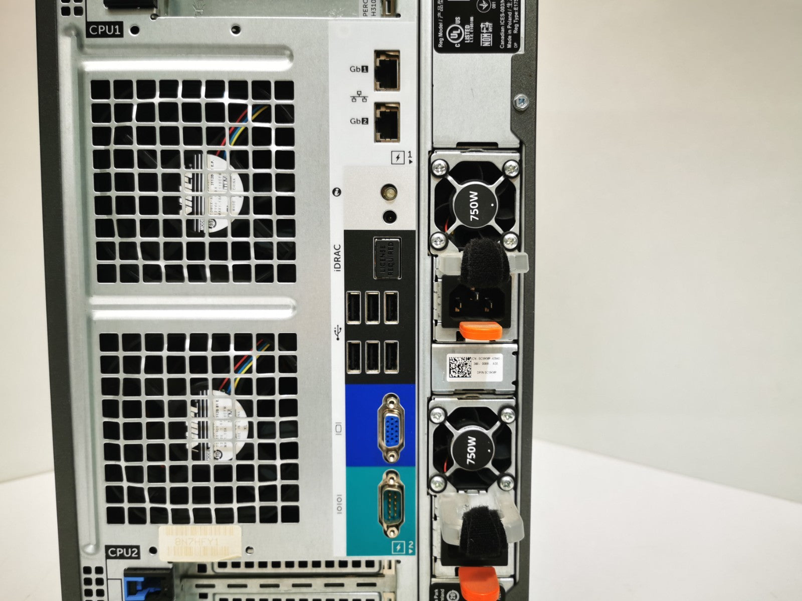 Dell PowerEdge T620 4-Core E5-2609 2.50GHz 16GB Ram H330 8-Bay Tower Server