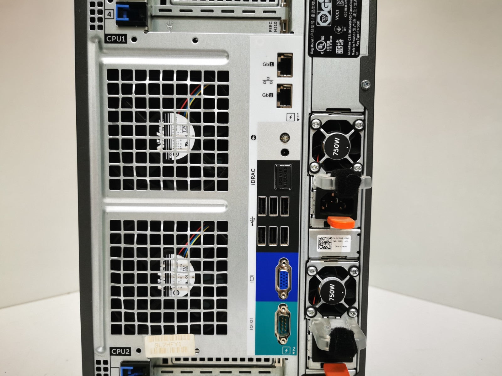 Dell PowerEdge T620 4-Core E5-2609 2.50GHz 16GB Ram H330 8-Bay Tower Server