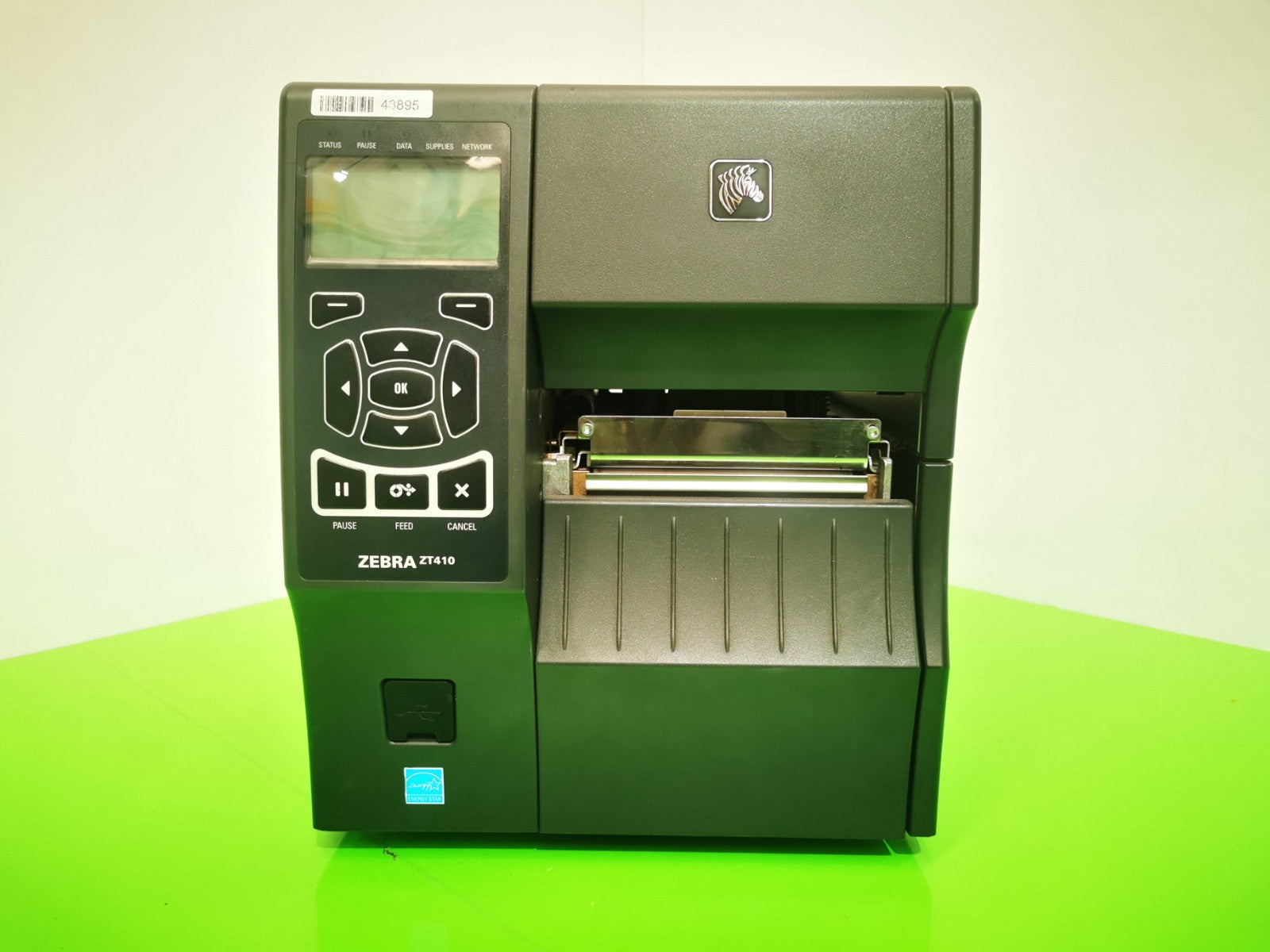 Zebra ZT410 Label Printer - Black / Ethernet / USB / RS232 / PSU Included