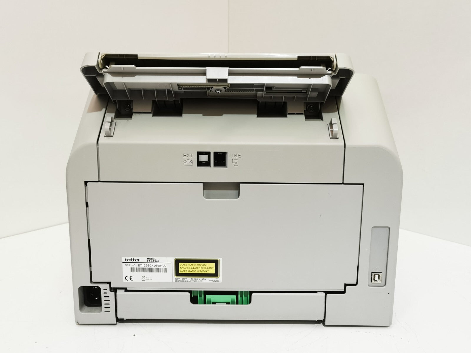 Brother Fax-2940 Mono Laser Printer/Fax Machine - USB - 5589 Page Count