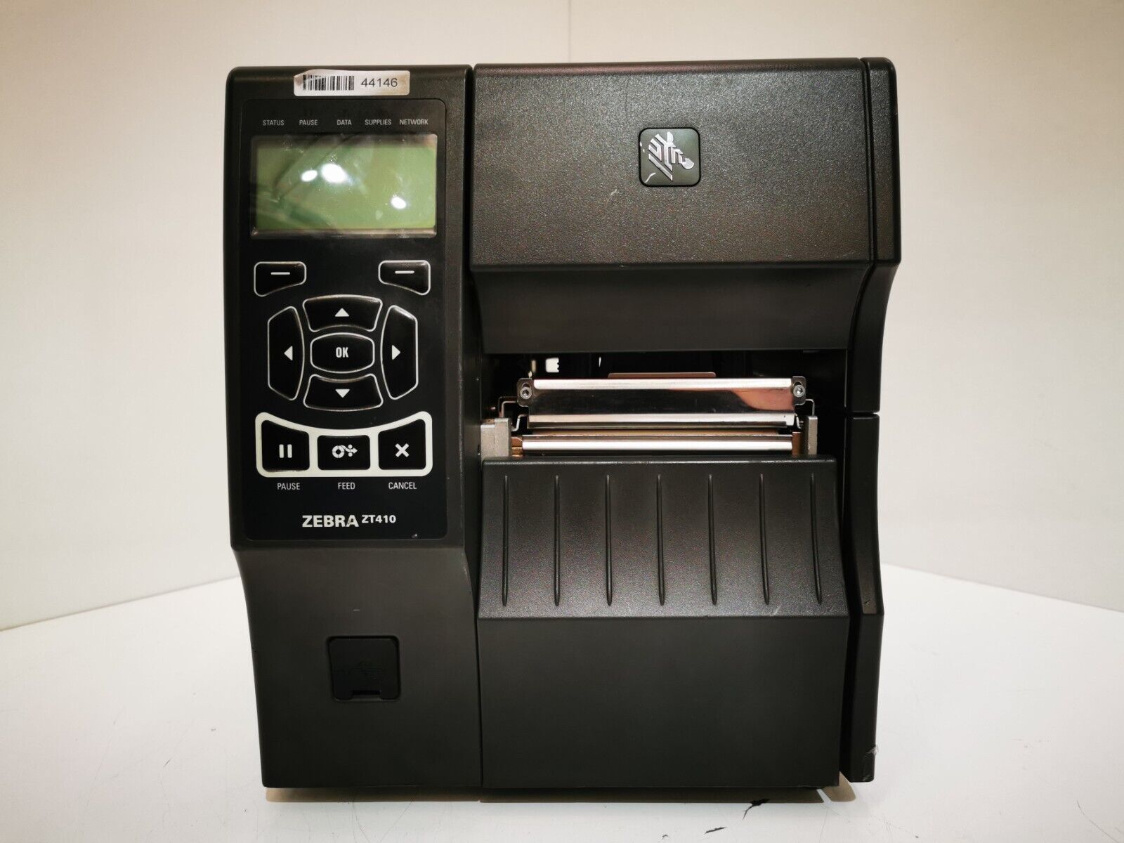 Zebra ZT410 Label Printer - Black/USB/Ethernet/RS232/PSU Included - Defects