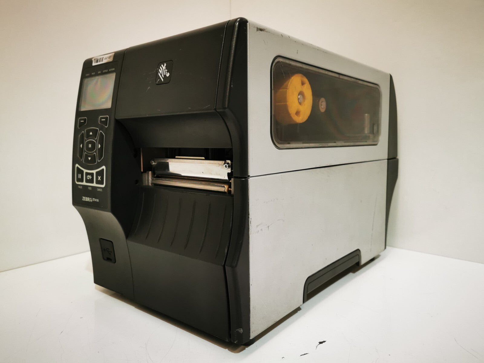 Zebra ZT410 Label Printer - Black/USB/Ethernet/RS232/PSU Included - Defects