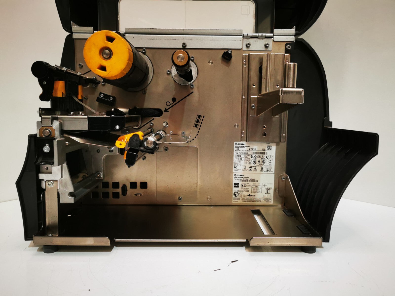 Zebra ZT410 Label Printer - Black/USB/Ethernet/RS232/PSU Included - Defects