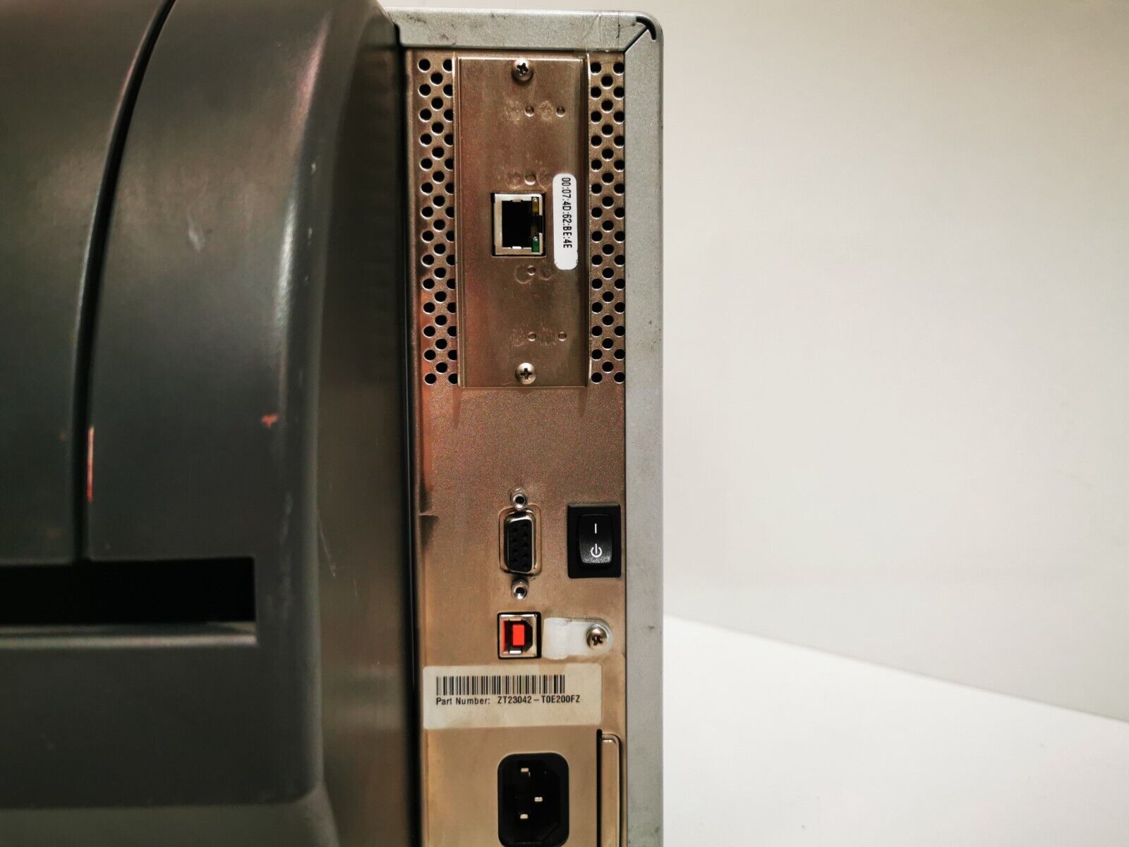 Zebra ZT230 Label Printer - Black/USB/Ethernet/RS232/PSU Included - Defects