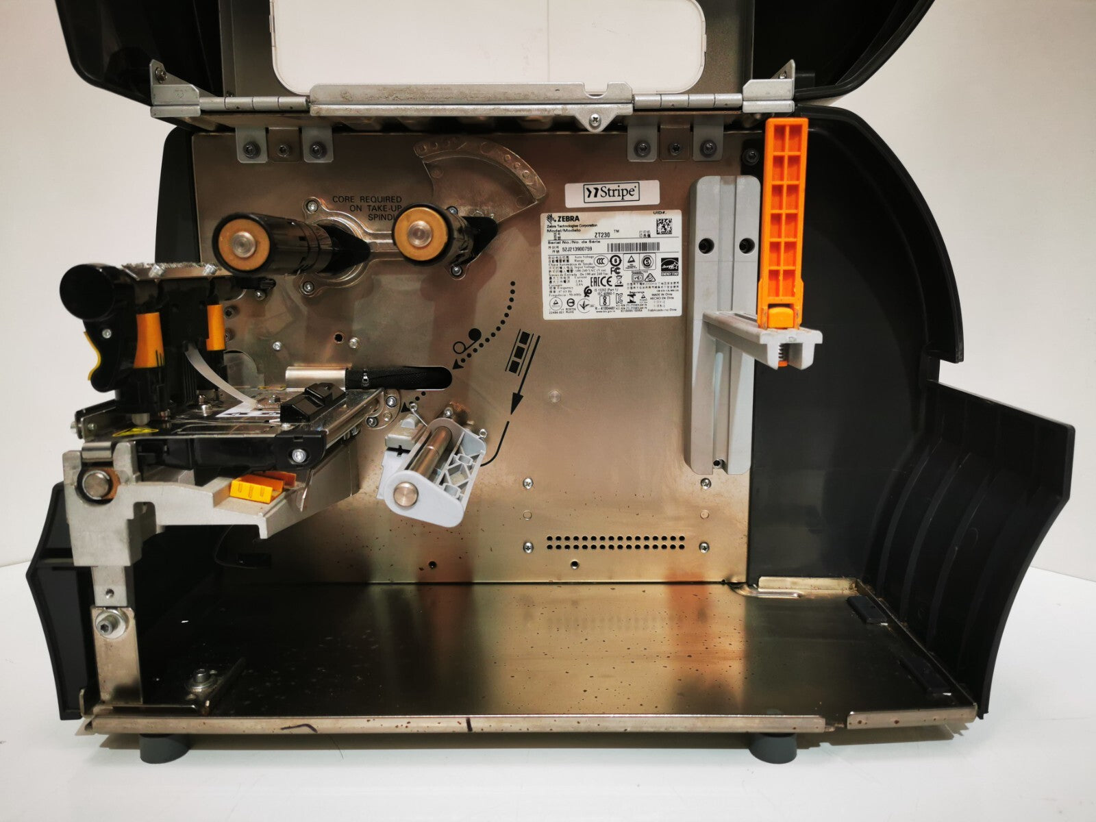 Zebra ZT230 Label Printer - Black / USB / Ethernet / RS232 / PSU Included