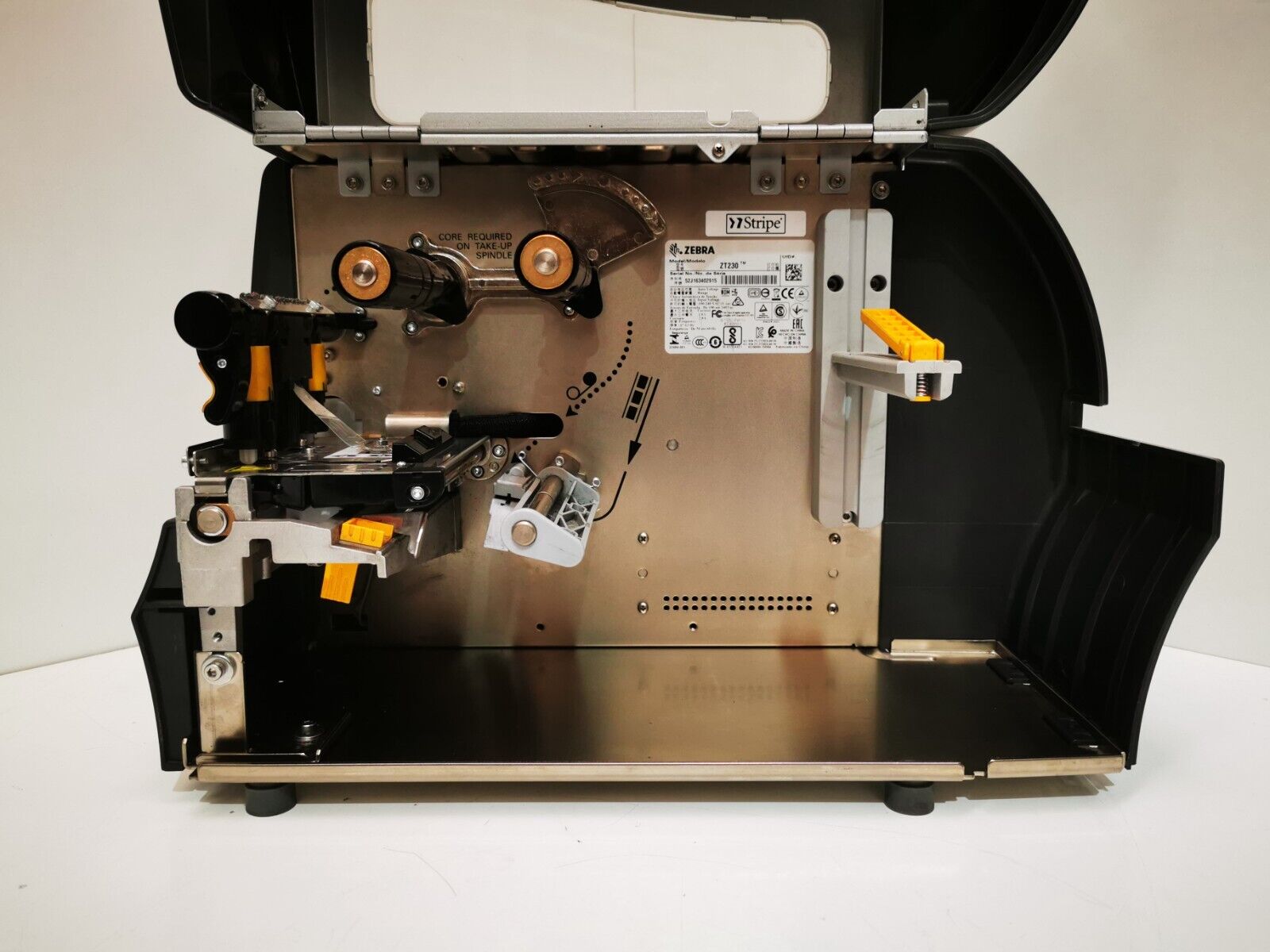 Zebra ZT230 Label Printer - Black/USB/Ethernet/RS232/PSU Included - Defects