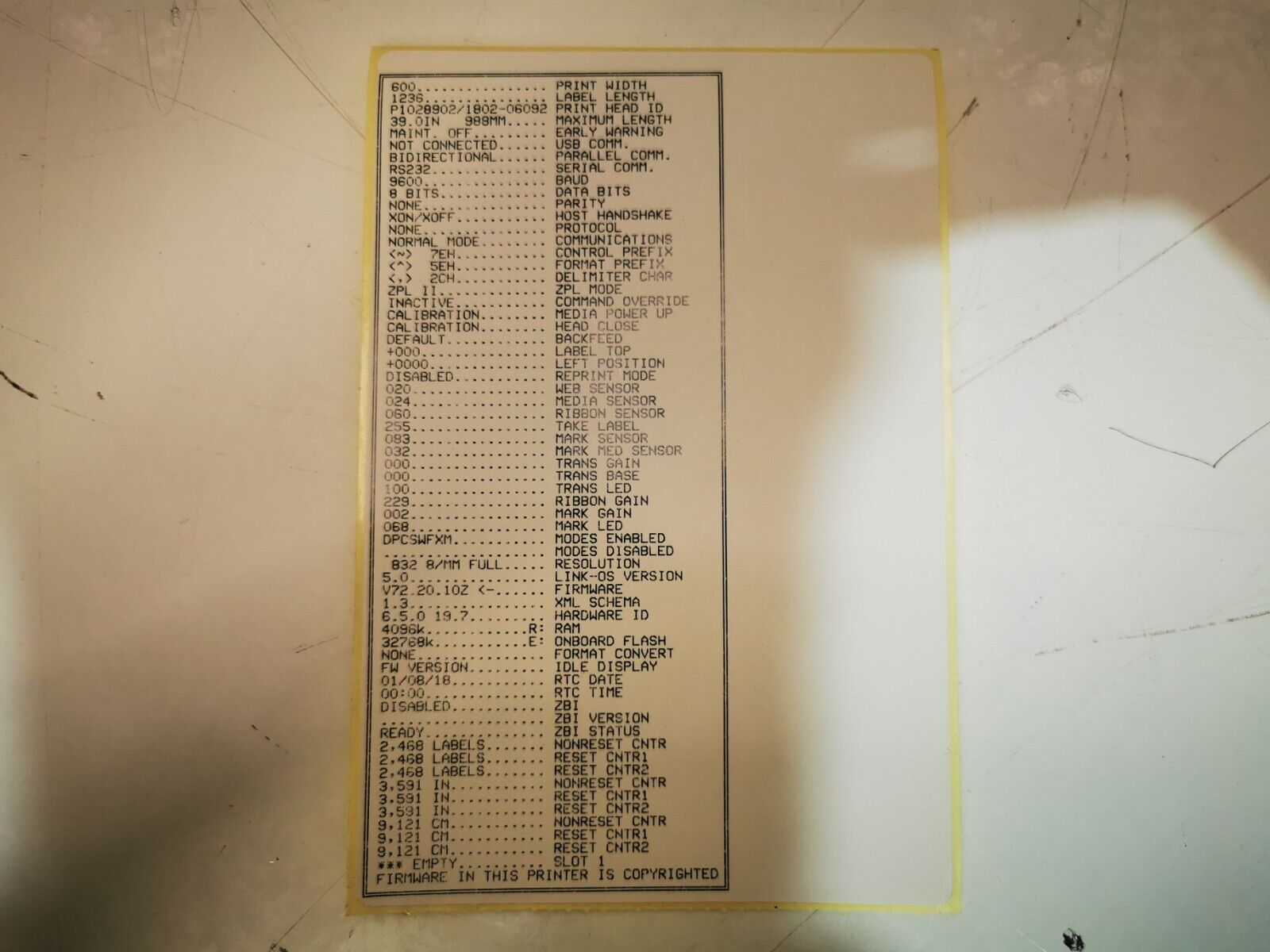 Zebra ZT230 Label Printer - Black / USB / RS232 / PSU Included