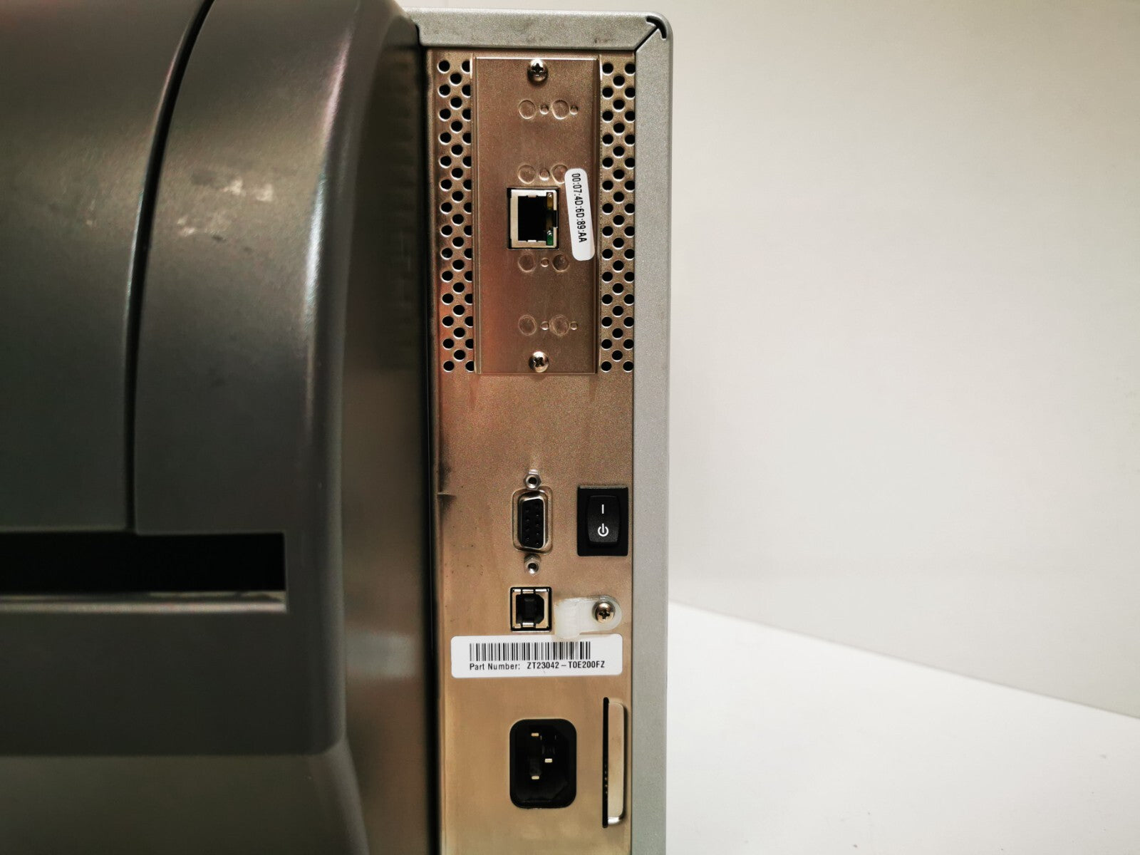 Zebra ZT230 Label Printer - Black/USB/Ethernet/RS232/PSU Included - Defects