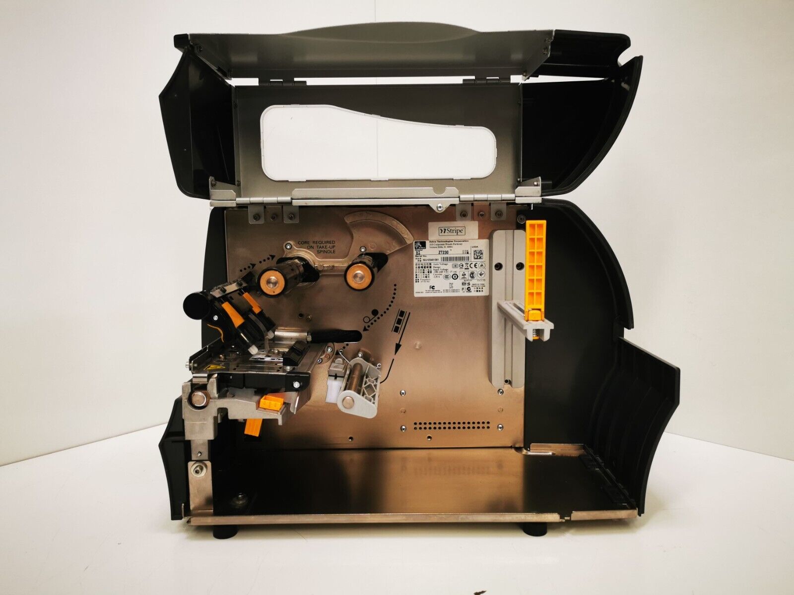 Zebra ZT230 Label Printer - Black / USB / Ethernet / RS232 / PSU Included