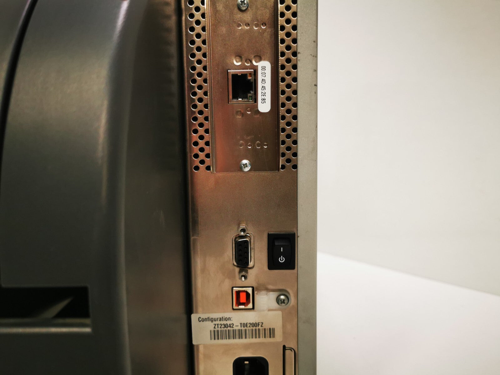 Zebra ZT230 Label Printer - Black / USB / Ethernet / RS232 / PSU Included