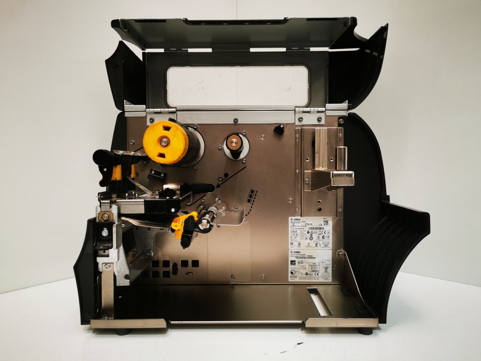 Zebra ZT410 Label Printer - Black / Ethernet / USB / RS232 / PSU Included