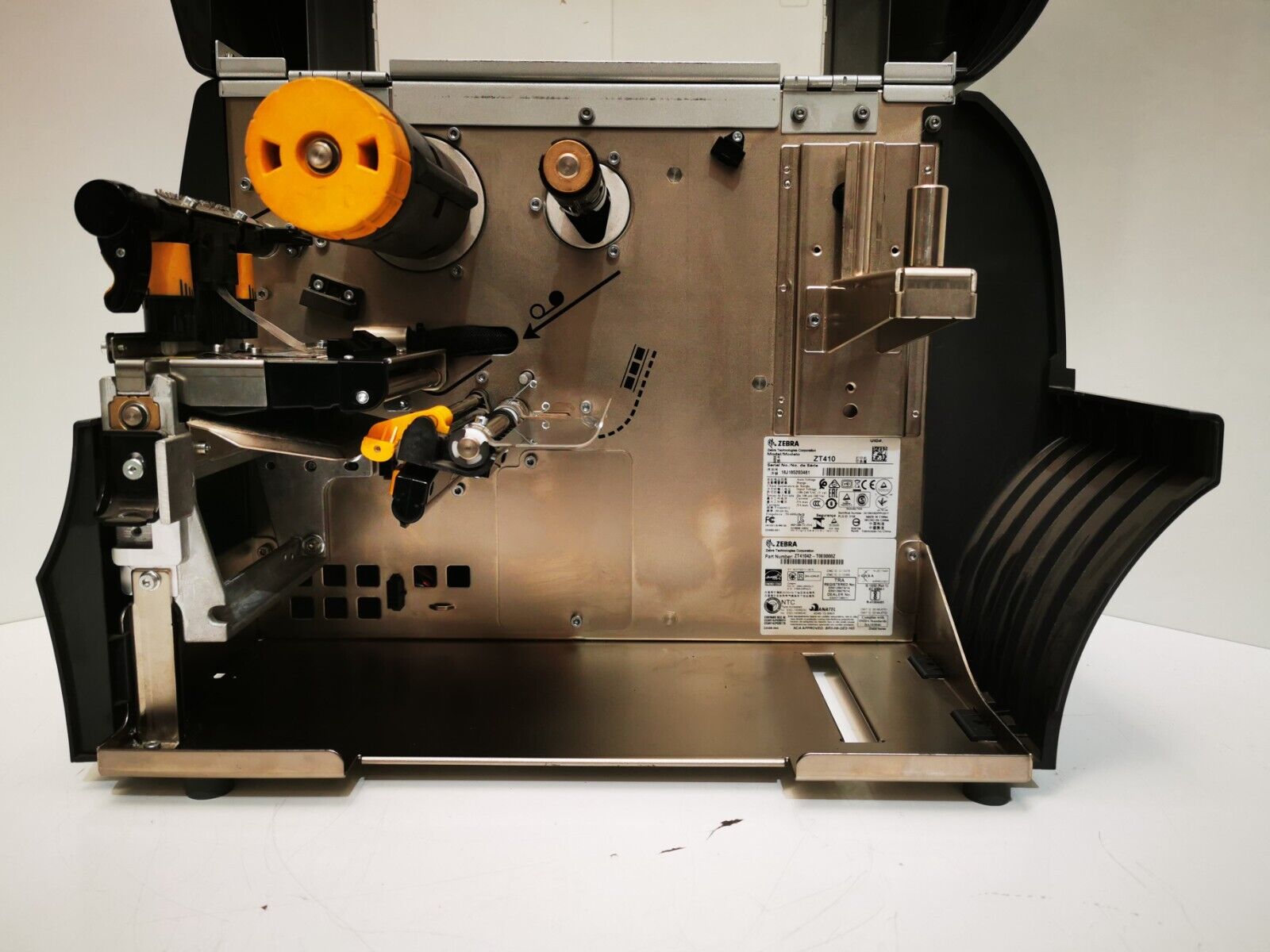 Zebra ZT410 Label Printer - Black / Ethernet / USB / RS232 / PSU Included