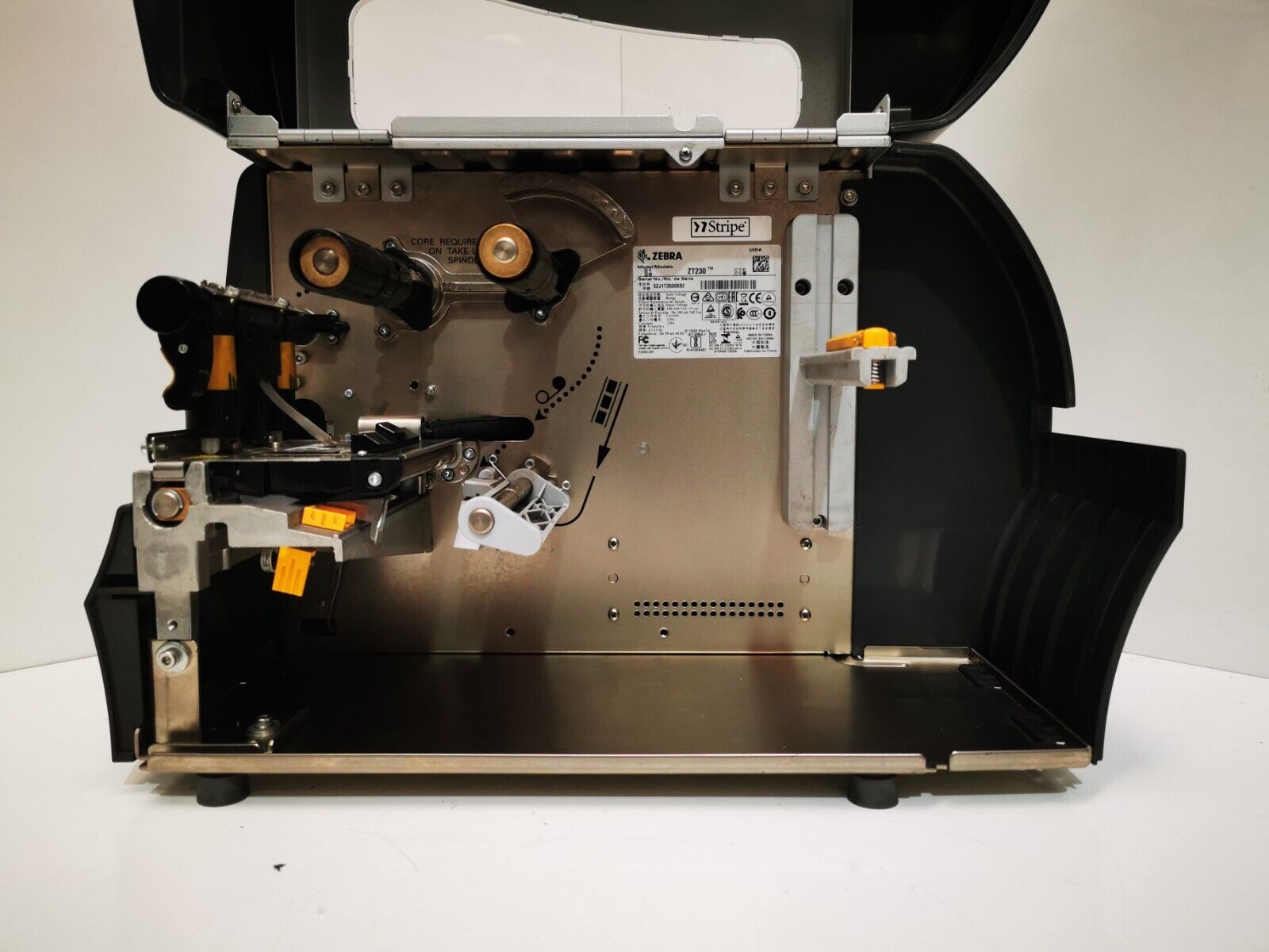 Zebra ZT230 Label Printer - Black/USB/Ethernet/RS232/PSU Included - Defects