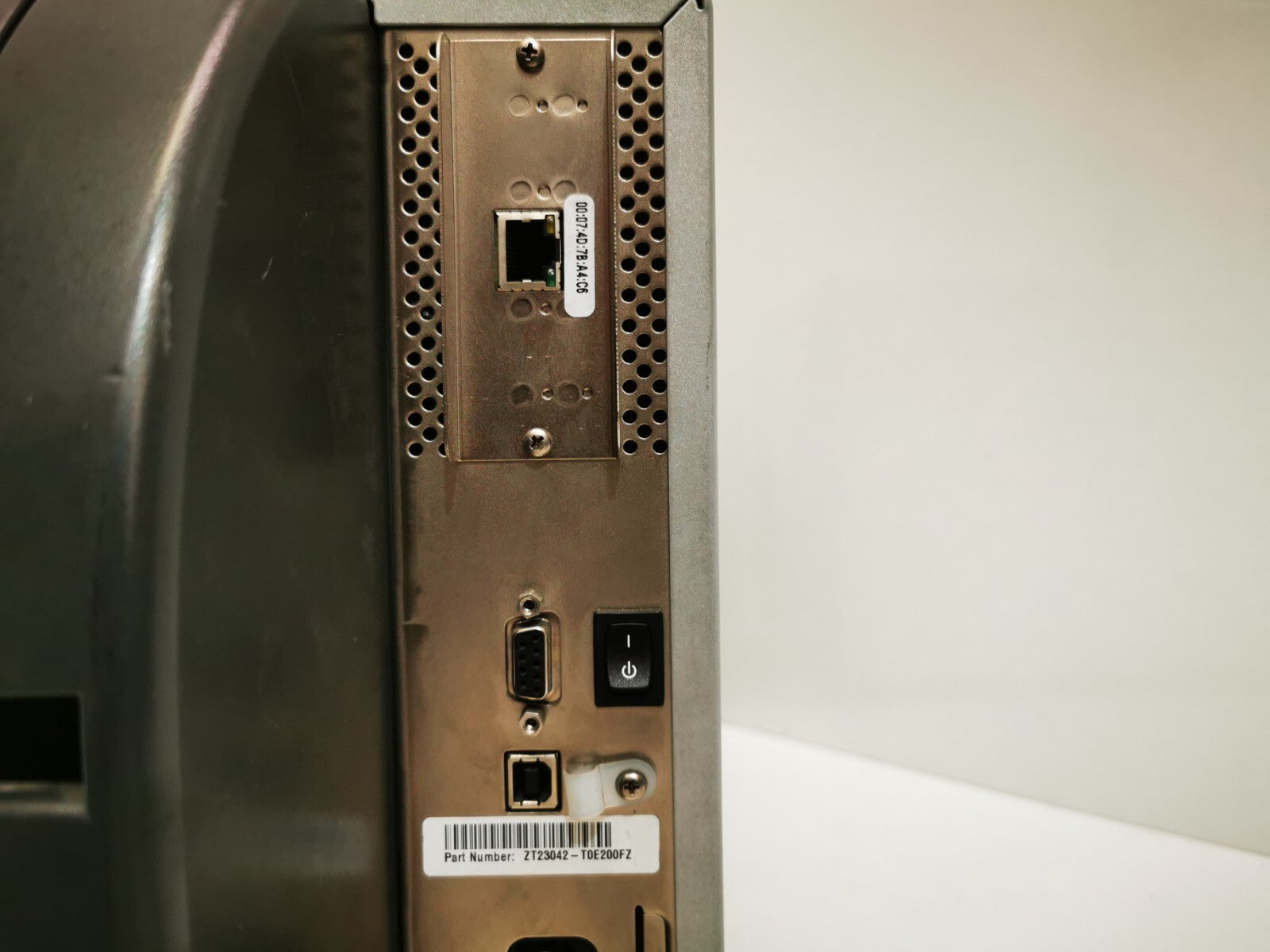 Zebra ZT230 Label Printer - Black/USB/Ethernet/RS232/PSU Included - Defects