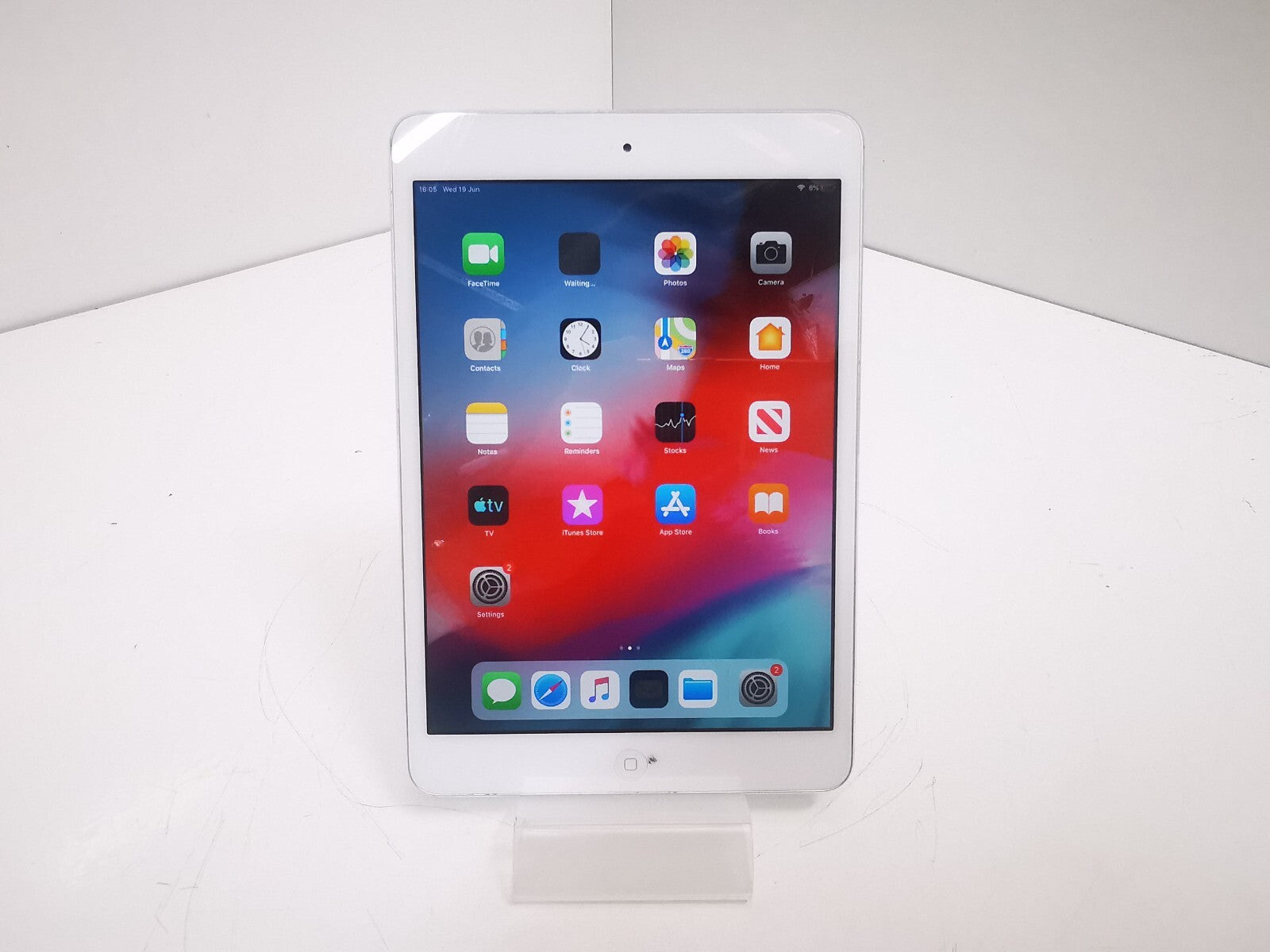 Apple iPad Mini 2 (A1489) - 7.9" / Silver / 32GBB / iOS 12 / WiFi