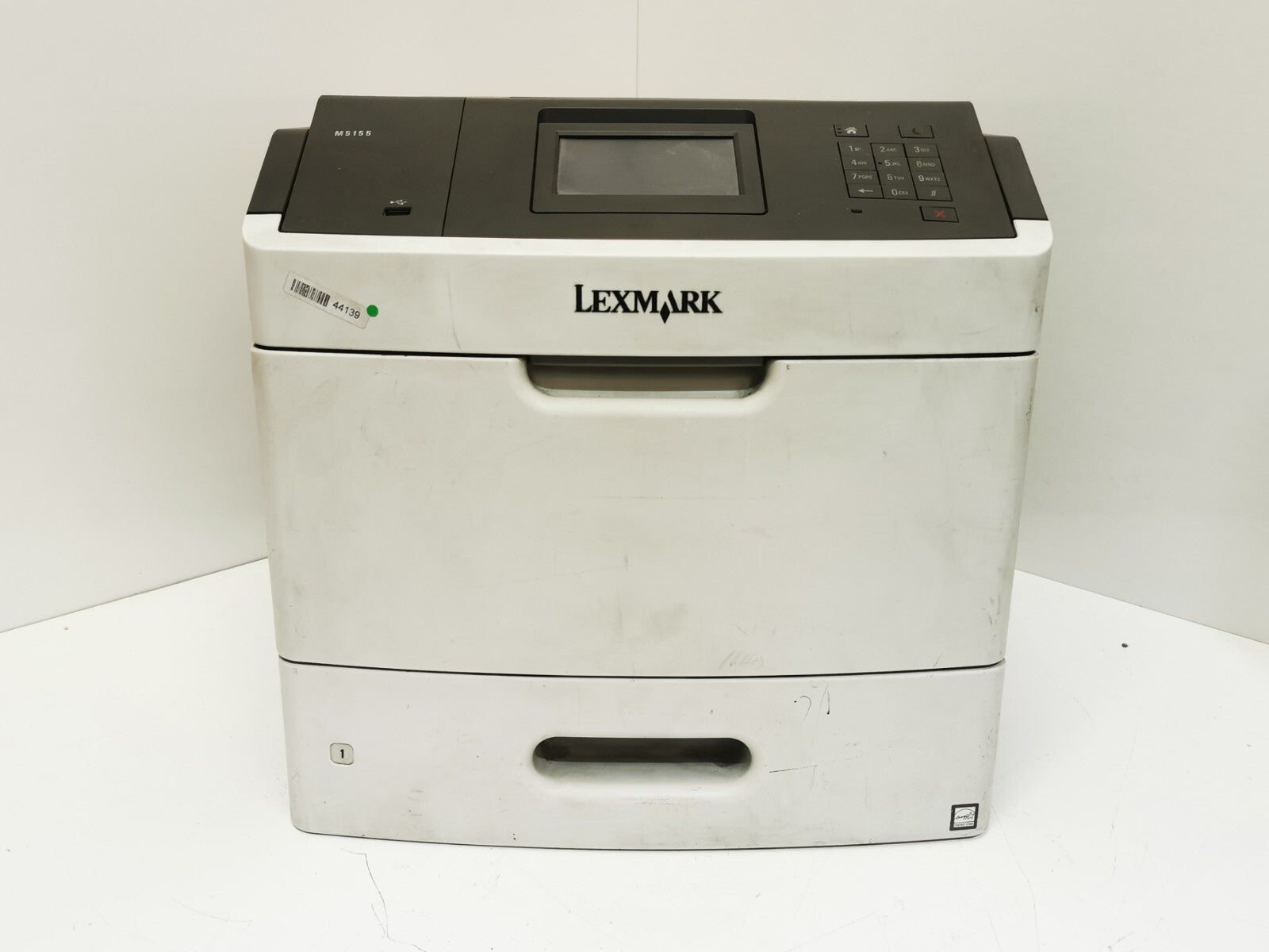 Lexmark M5155 Mono Laser Printer - USB/Ethernet - 183184 Page Count
