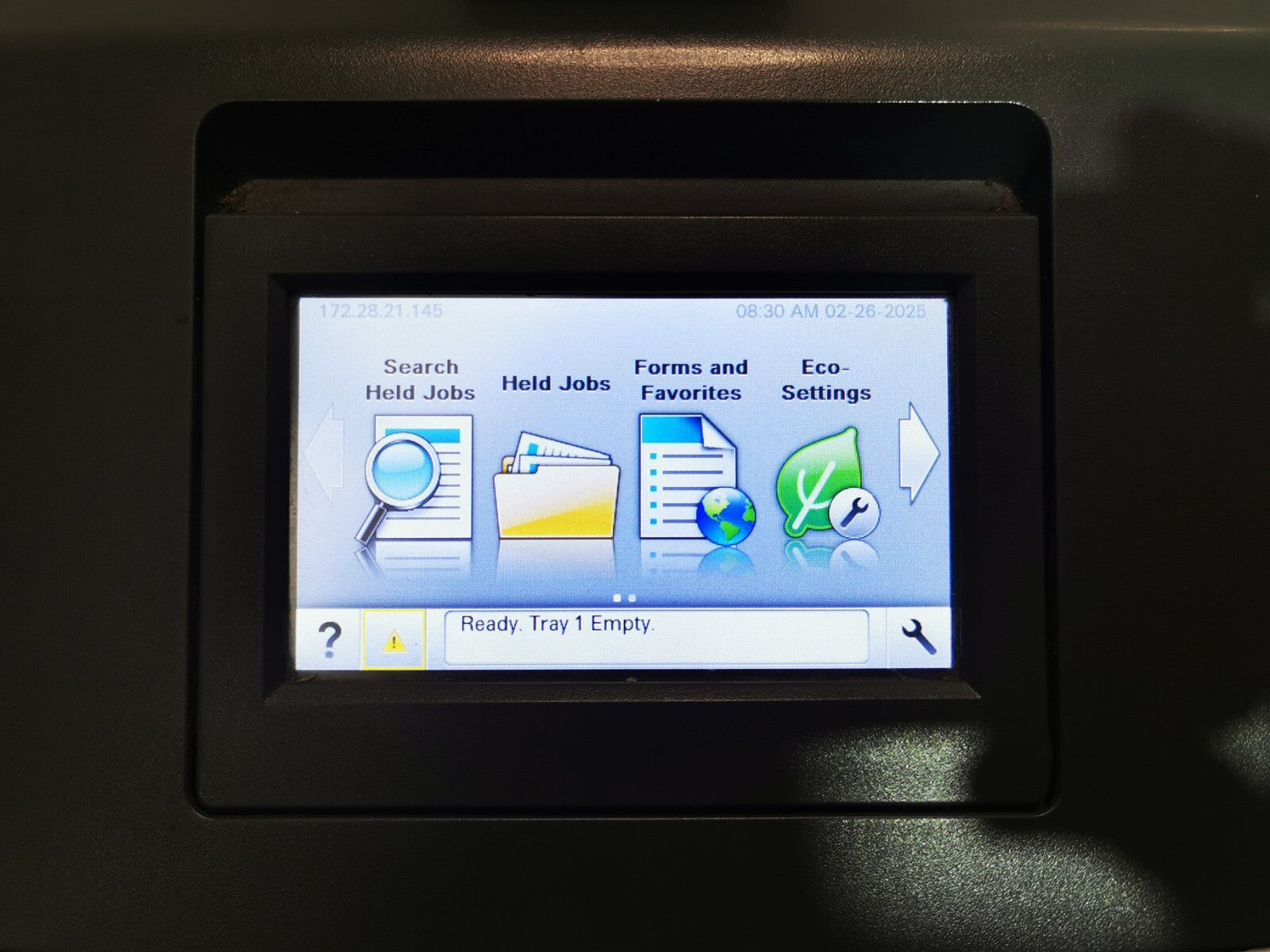 Lexmark M5155 Mono Laser Printer - USB/Ethernet - 244360 Page Count