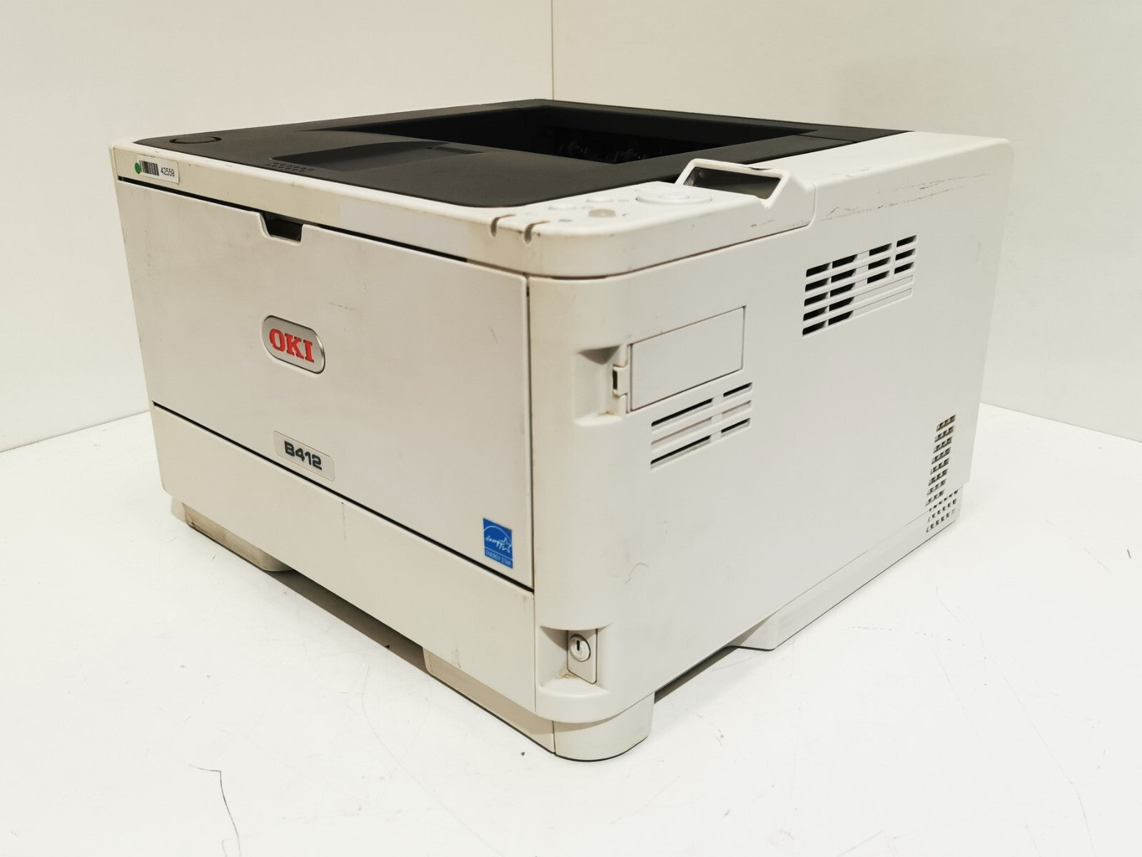 OKI B412 Monochrome Laser Printer - USB/Ethernet - 47547 Page Count