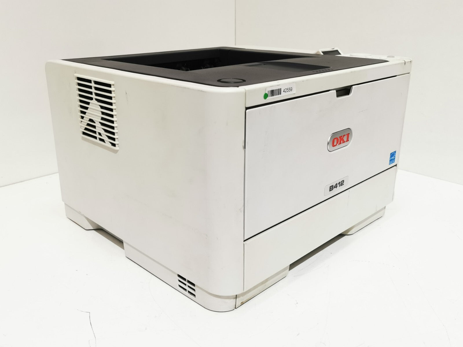 OKI B412 Monochrome Laser Printer - USB/Ethernet - 47547 Page Count