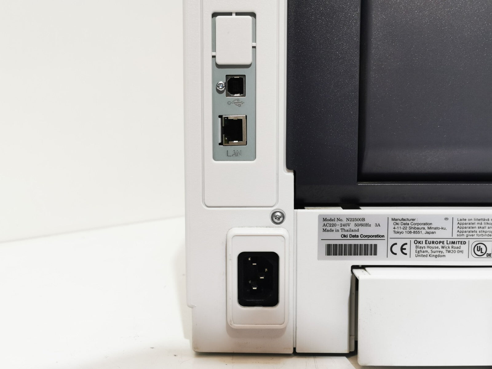 OKI B412 Monochrome Laser Printer - USB/Ethernet - 47547 Page Count