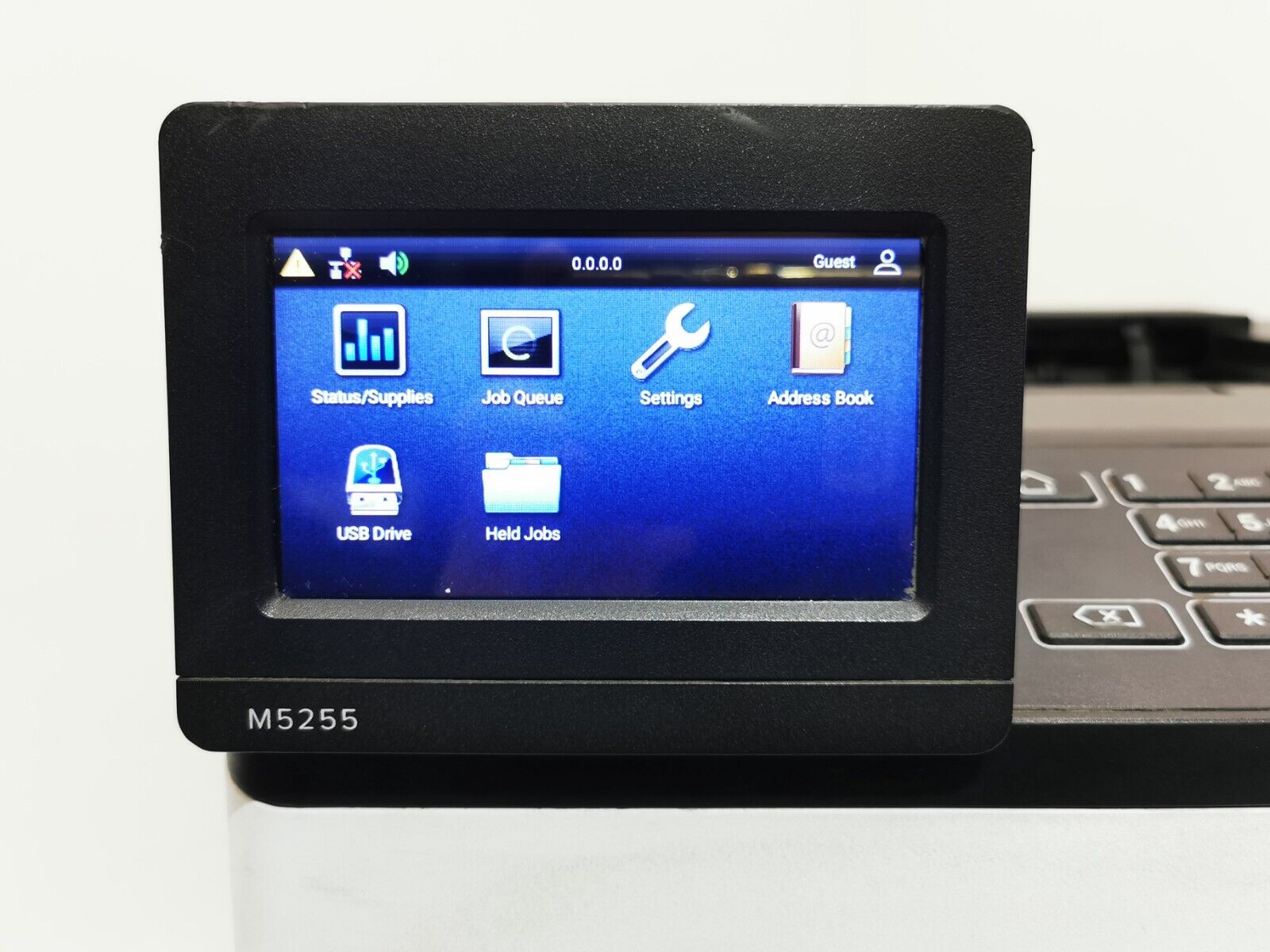 Lexmark M5255 Monochrome Laser Printer - USB/Ethernet - 9199 Page Count