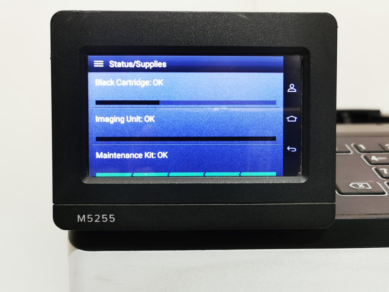 Lexmark M5255 Monochrome Laser Printer - USB/Ethernet - 9199 Page Count