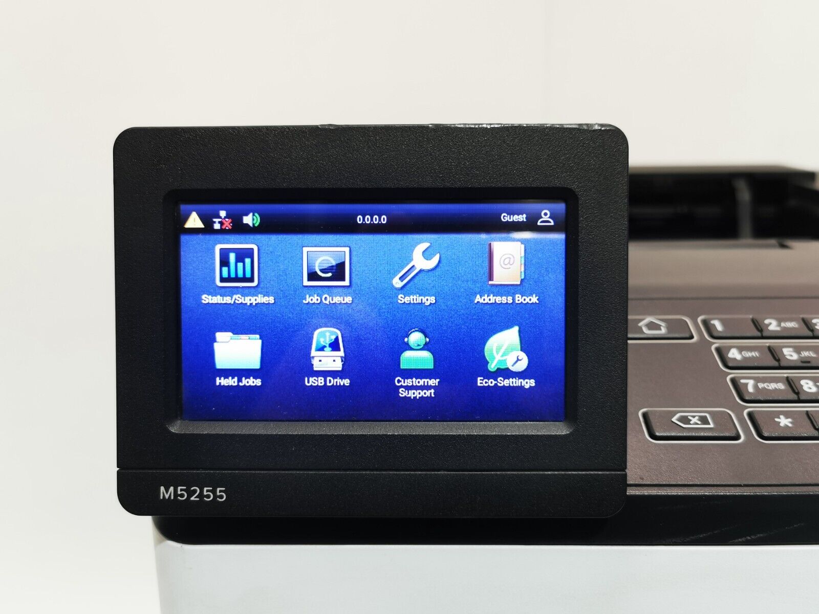 Lexmark M5255 Monochrome Laser Printer - USB/Ethernet - 46841 Page Count