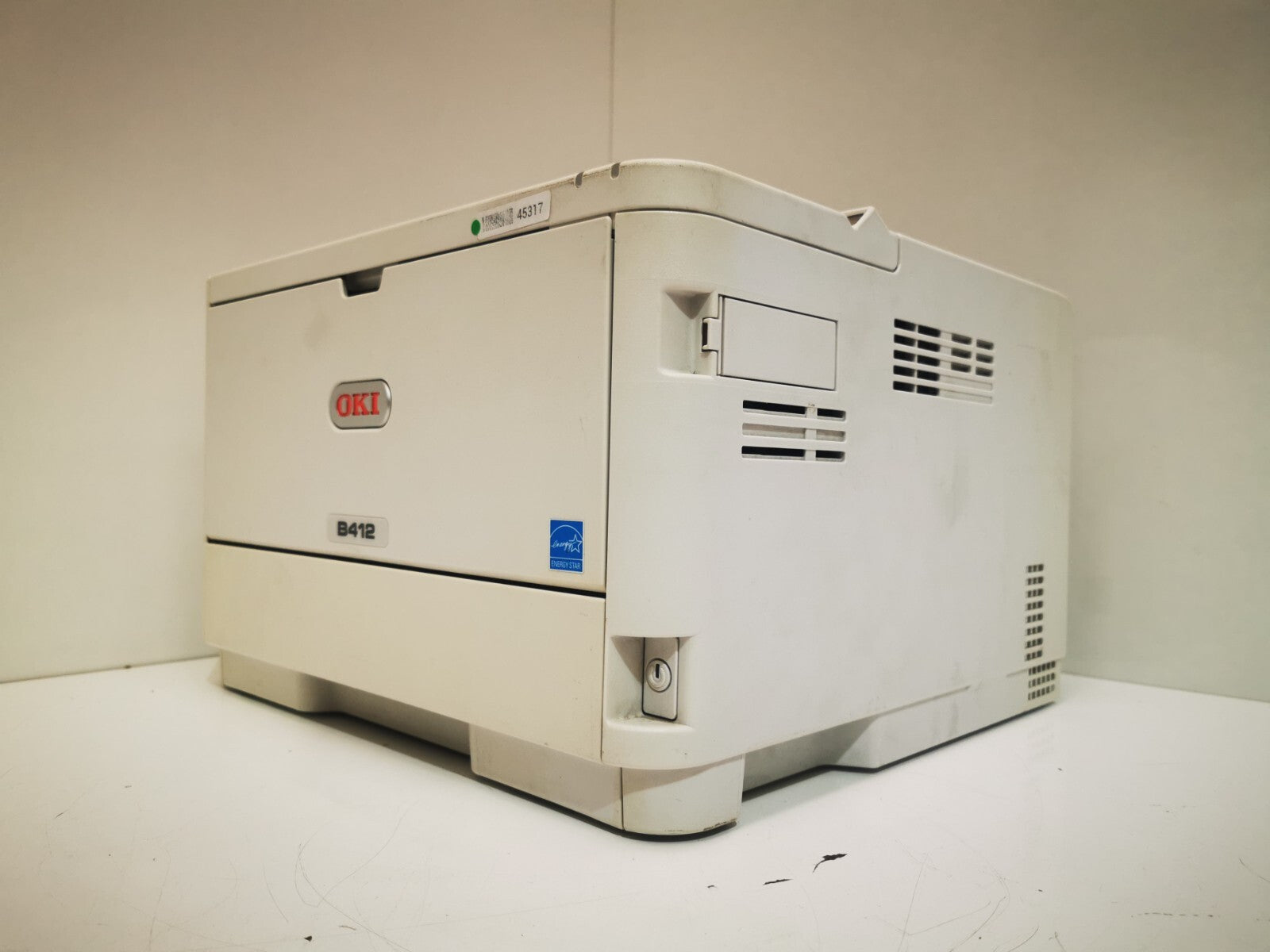 OKI B412 Monochrome Laser Printer - USB/Ethernet - 70951 Page Count
