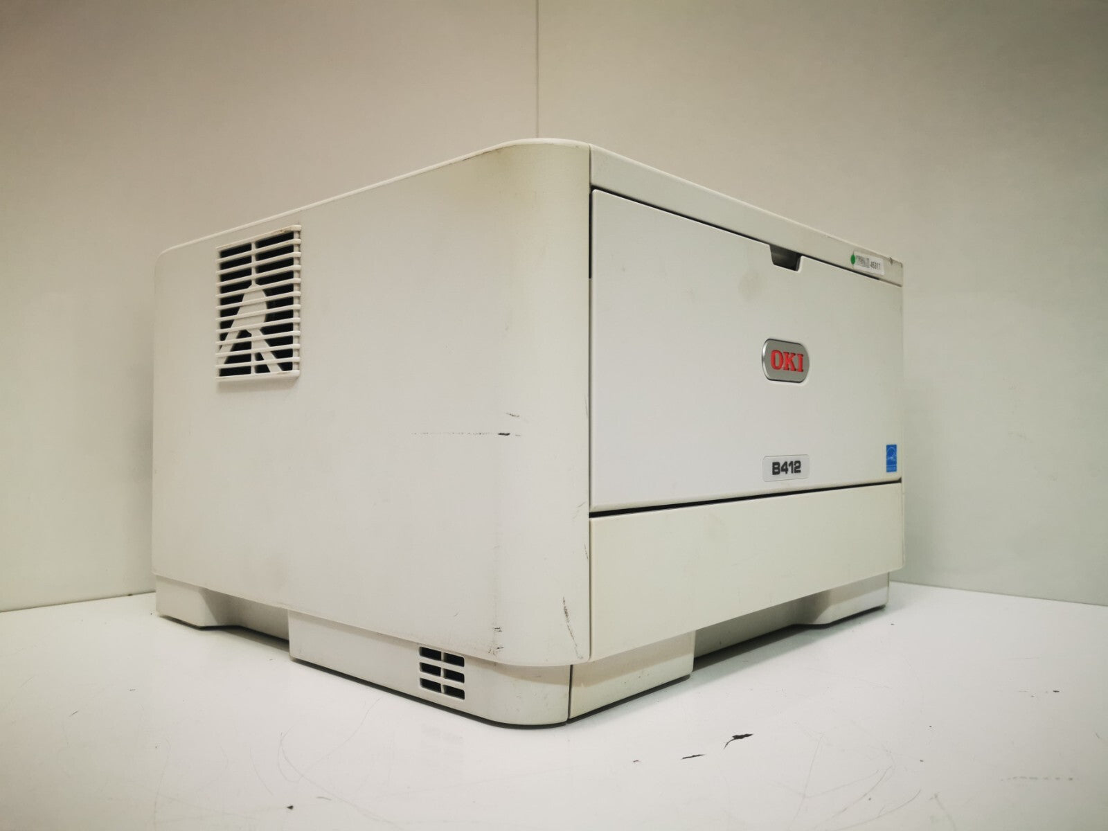 OKI B412 Monochrome Laser Printer - USB/Ethernet - 70951 Page Count