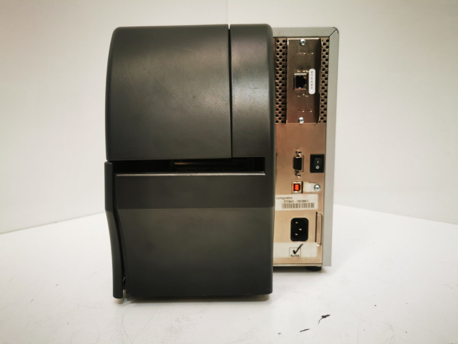 Zebra ZT230 Label Printer - Black / USB / Ethernet / Serial / PSU Included