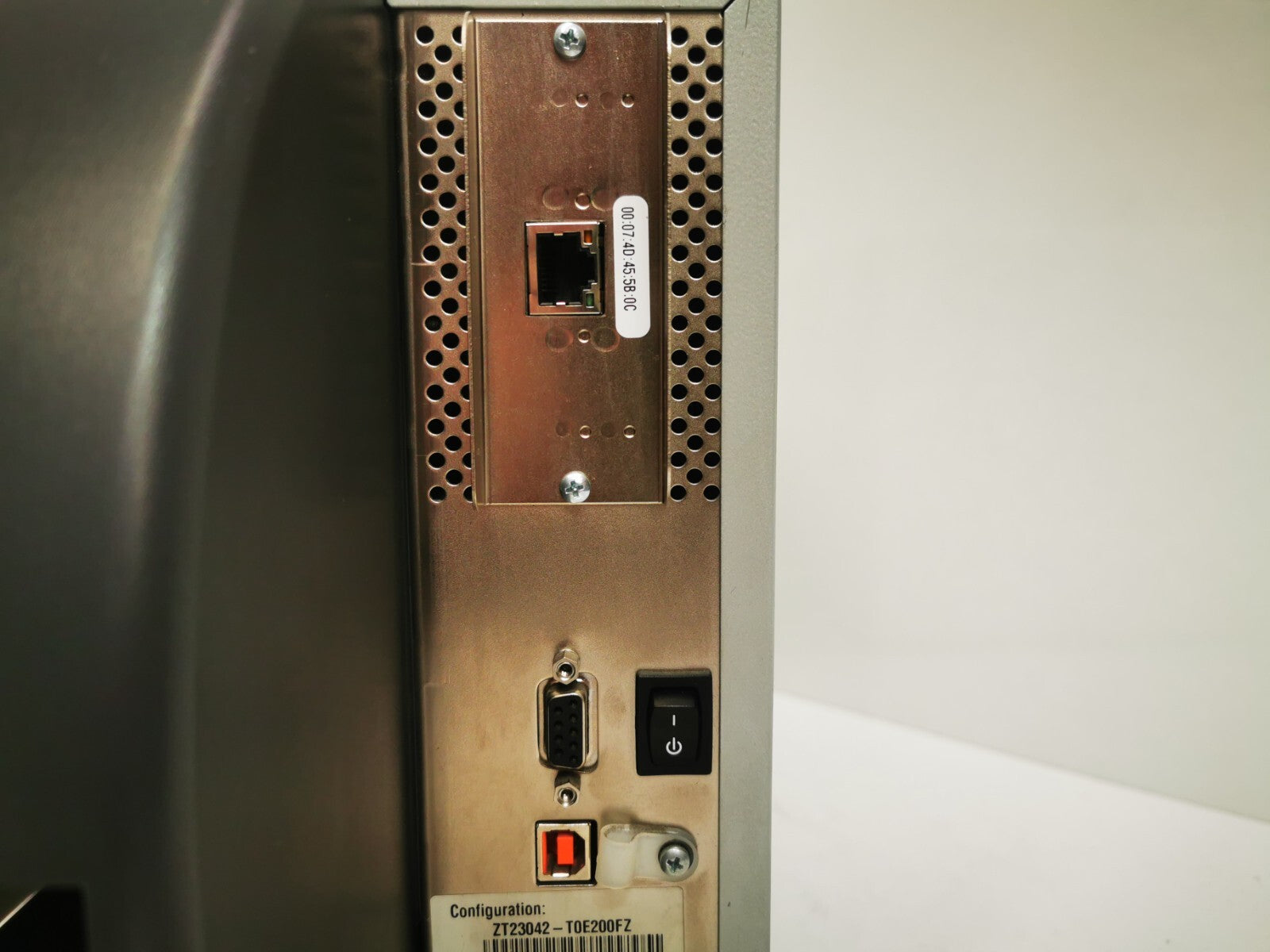 Zebra ZT230 Label Printer - Black / USB / Ethernet / Serial / PSU Included