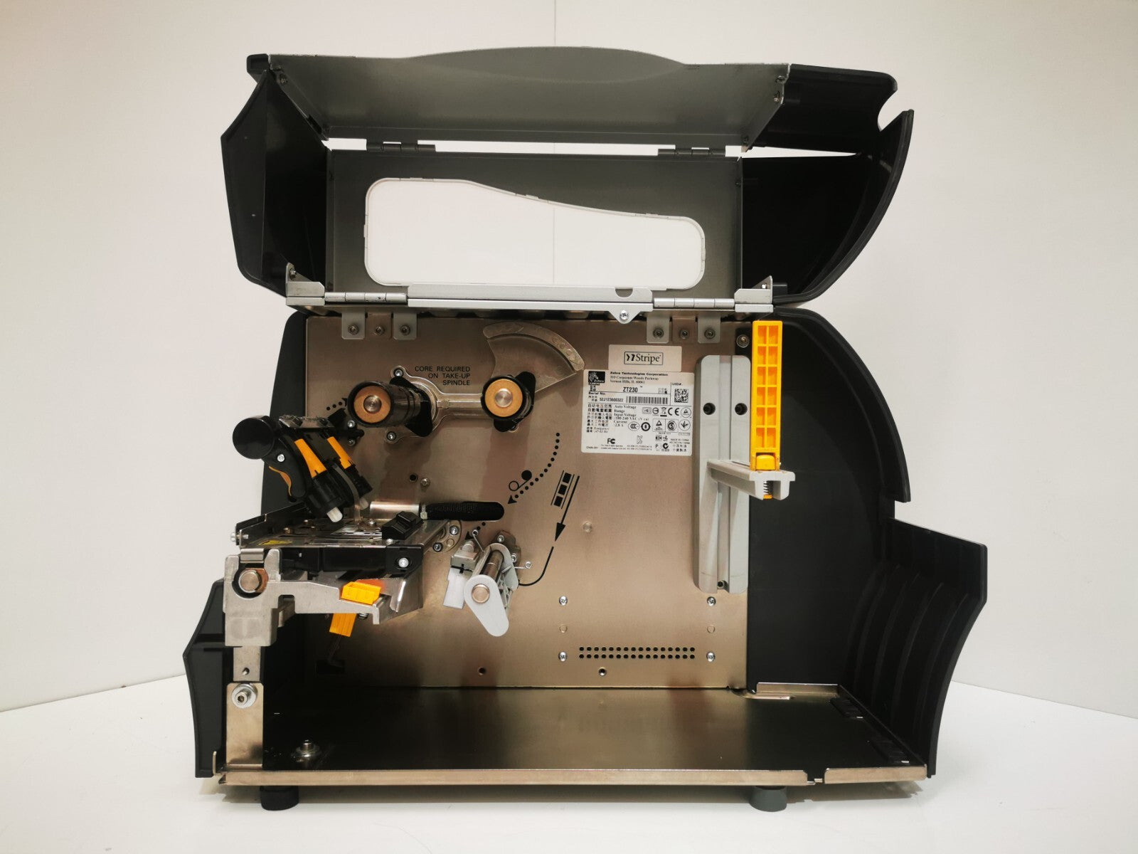 Zebra ZT230 Label Printer - Black / USB / Ethernet / Serial / PSU Included