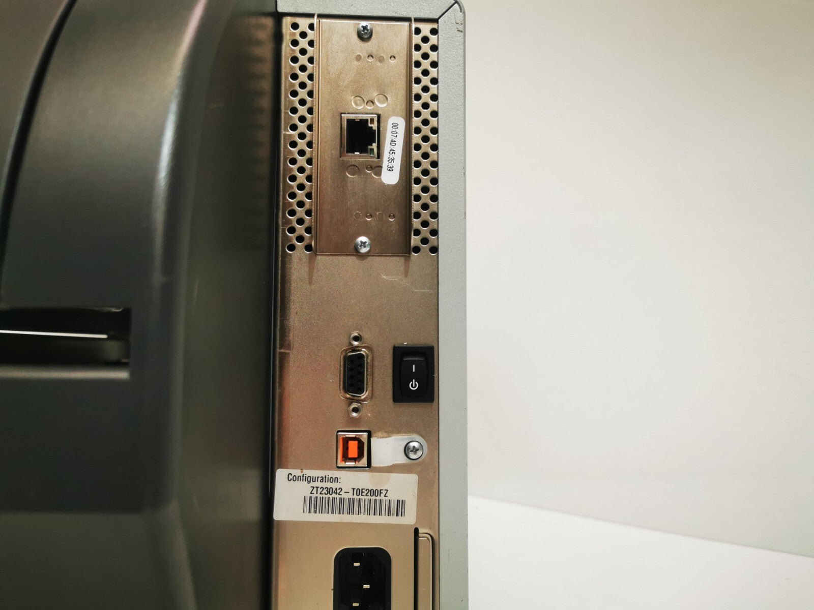 Zebra ZT230 Label Printer - Black / USB / Ethernet / Serial / PSU Included