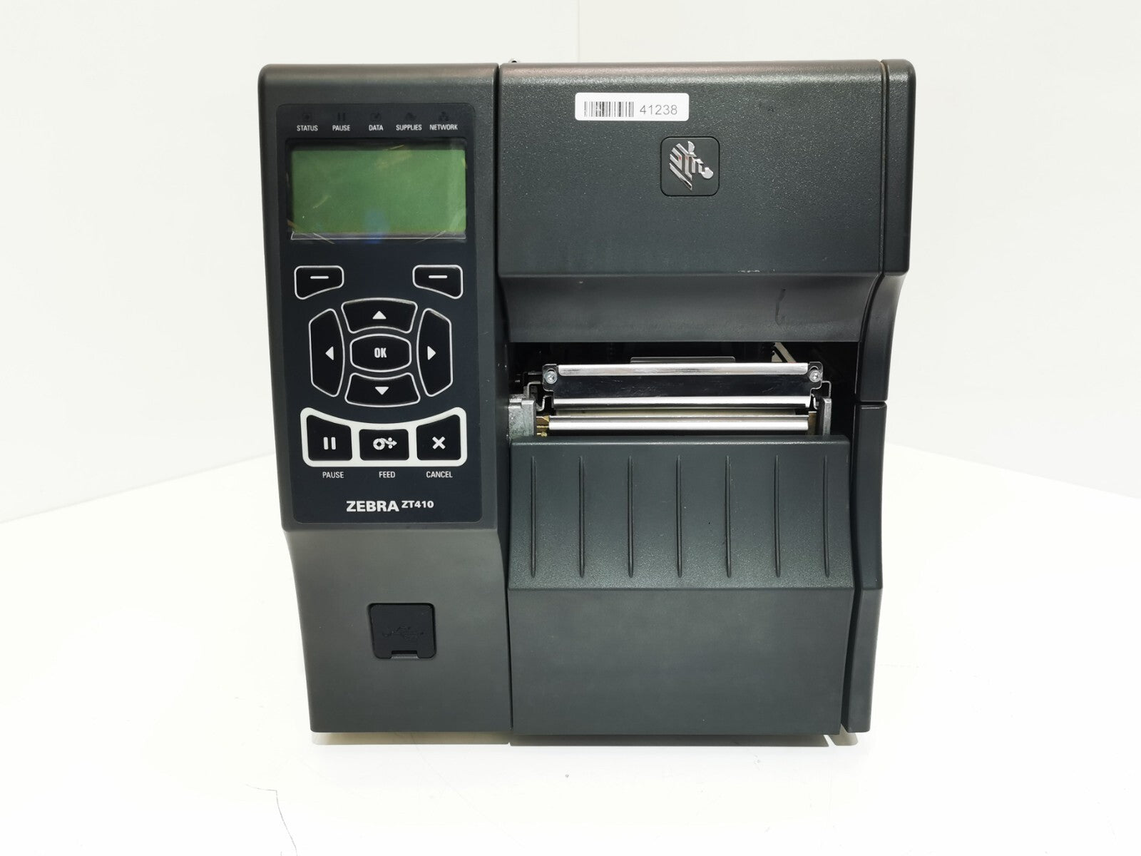 Zebra ZT410 Label Printer - Black / Ethernet / USB / Serial  / PSU Included