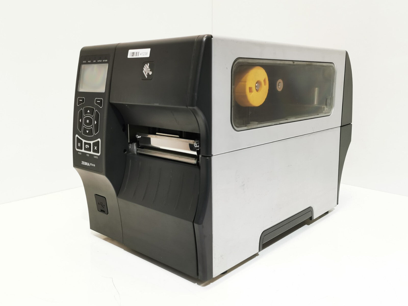 Zebra ZT410 Label Printer - Black / Ethernet / USB / Serial  / PSU Included
