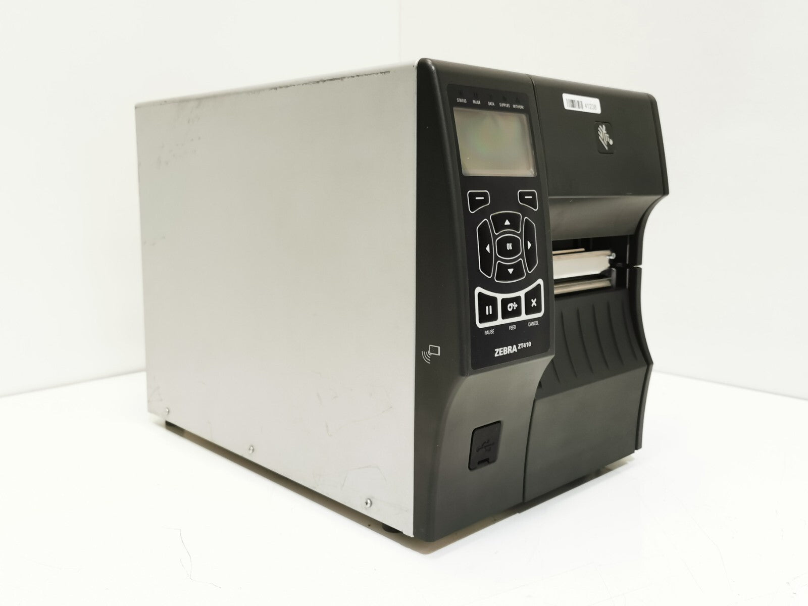Zebra ZT410 Label Printer - Black / Ethernet / USB / Serial  / PSU Included