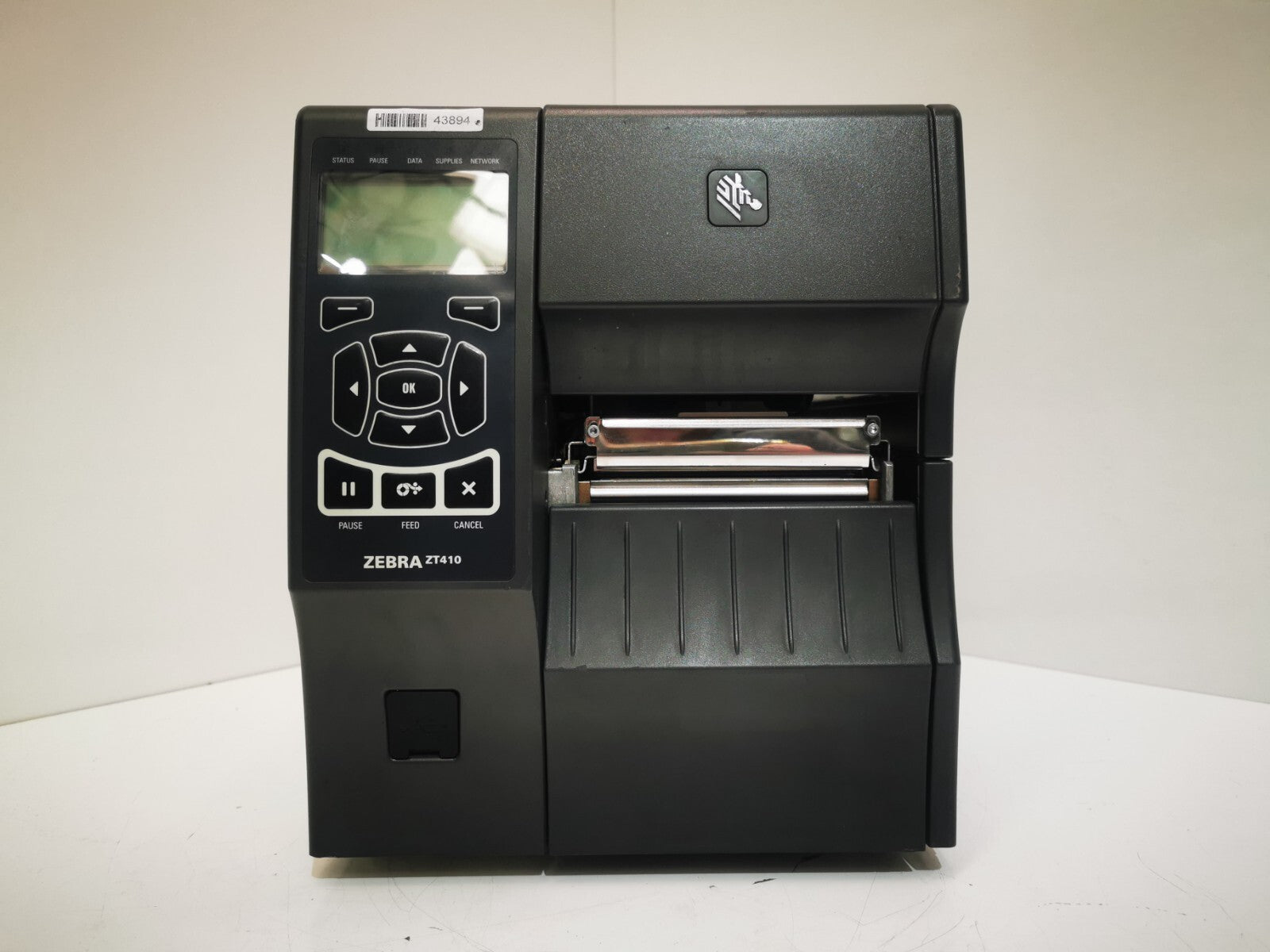 Zebra ZT410 Label Printer - Black / Ethernet / USB / Serial  / PSU Included