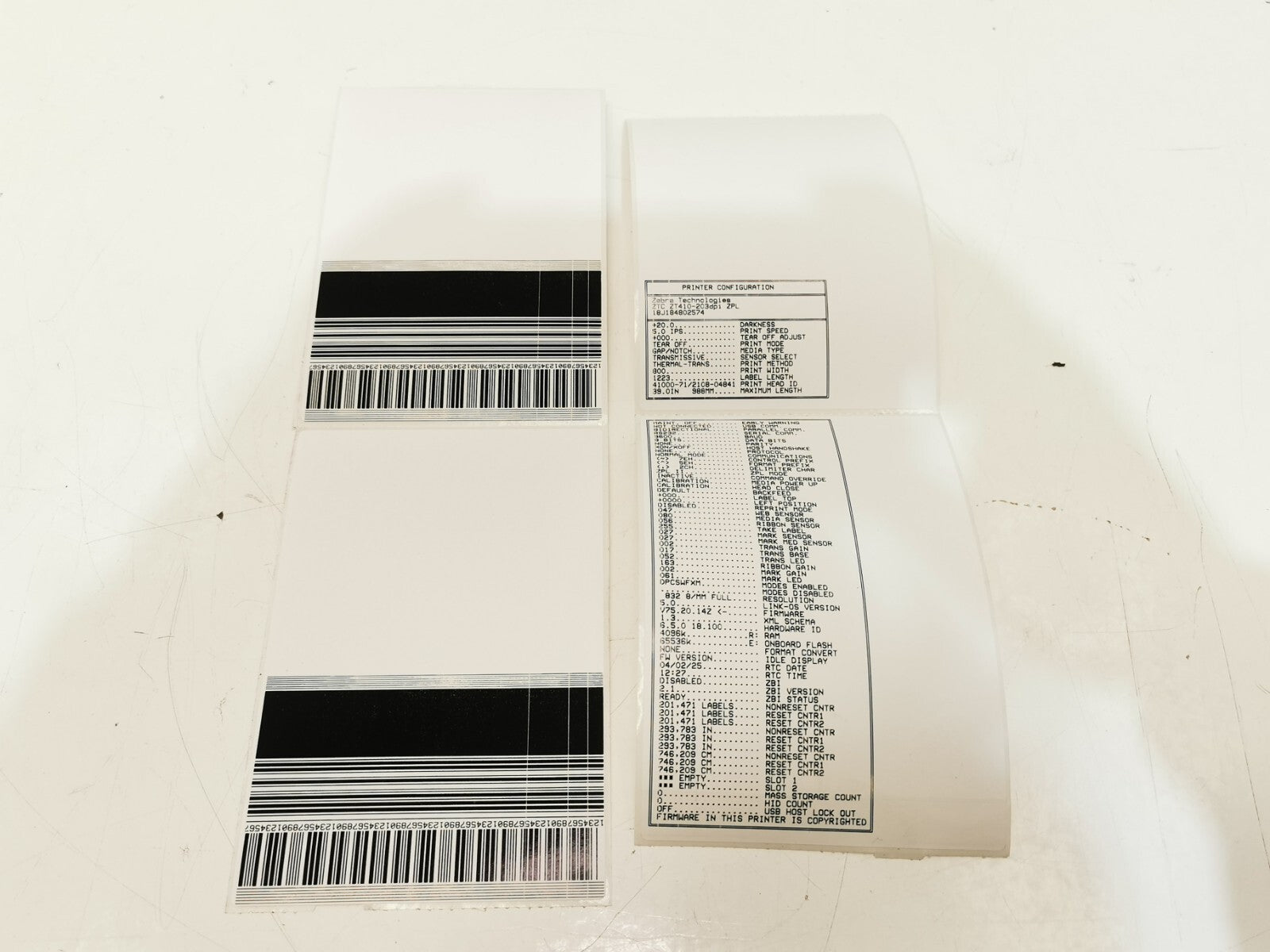 Zebra ZT410 Label Printer - Black / Ethernet / USB / Serial  / PSU Included