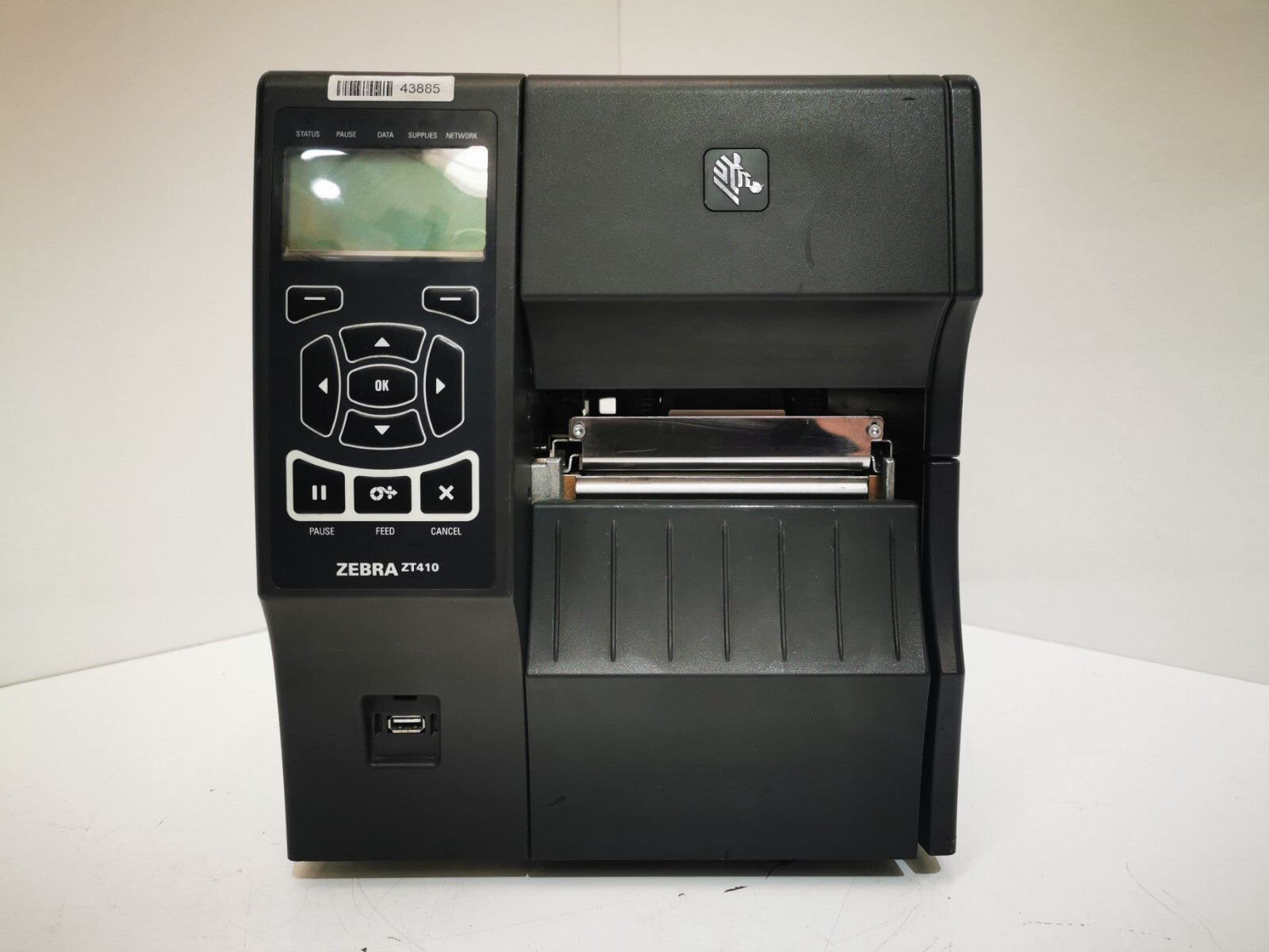 Zebra ZT410 Label Printer - Black / Ethernet / USB / Serial  / PSU Included