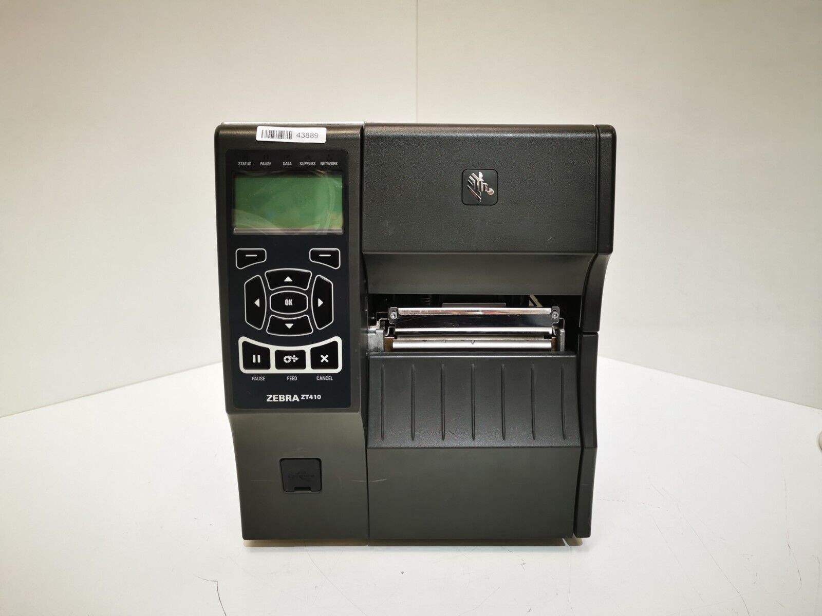 Zebra ZT410 Label Printer - Black / Ethernet / USB / RS232 / PSU Included