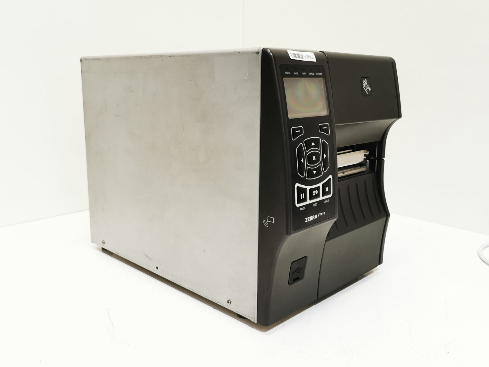 Zebra ZT410 Label Printer - Black / Ethernet / USB / RS232 / PSU Included